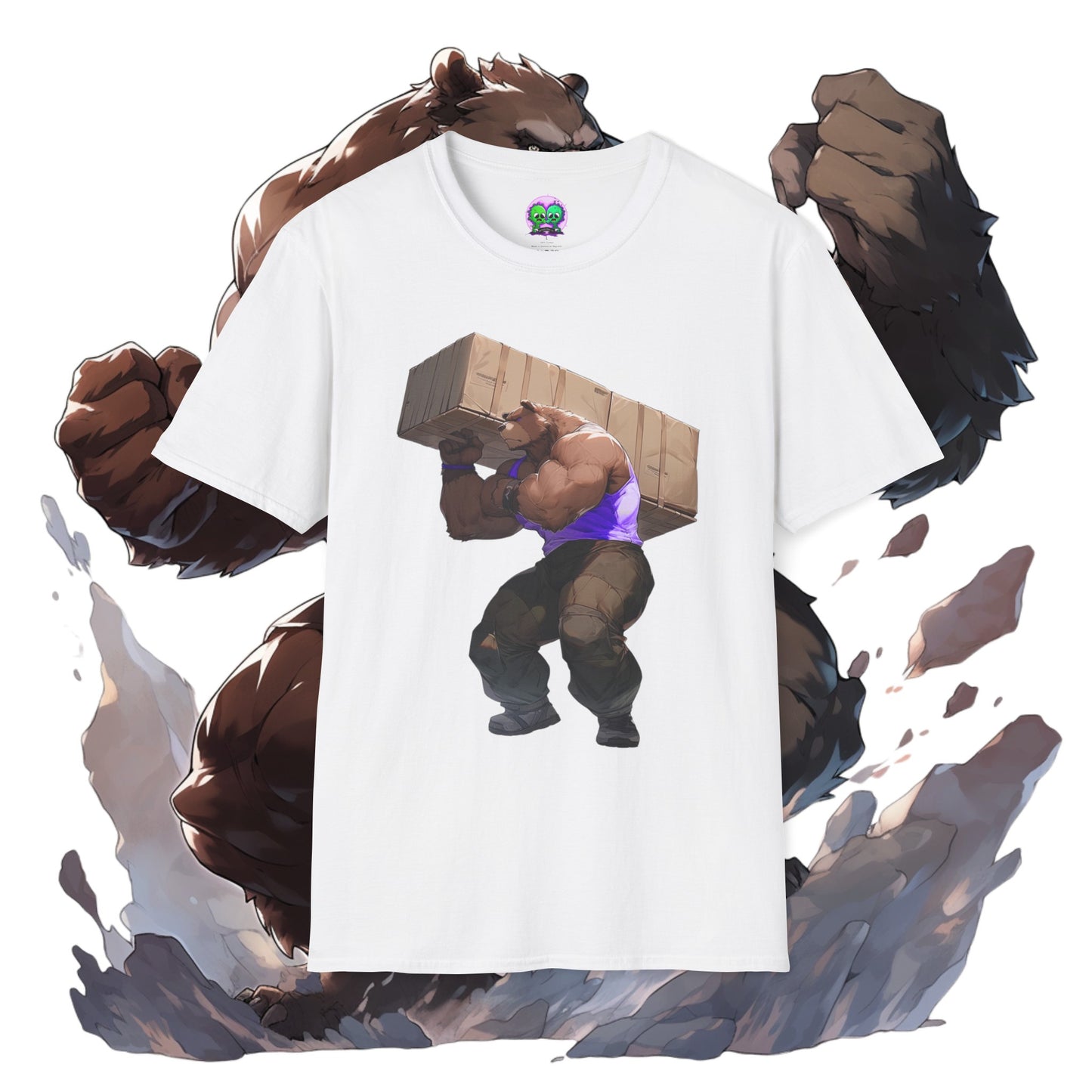 Swoll Bear Mover Soft Tee
