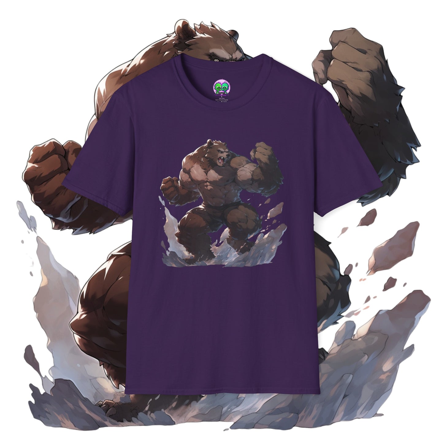 Team Swoll Bear Soft Tee