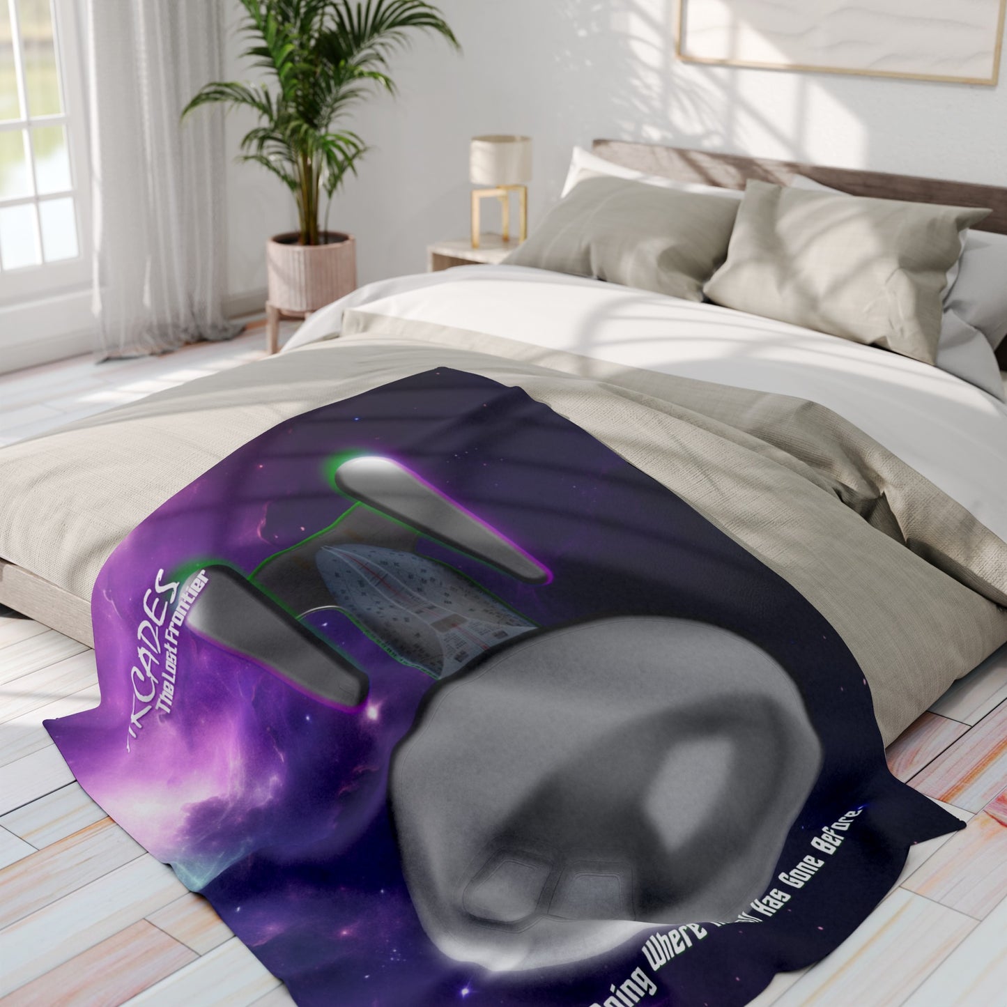 Arcades: The Lost Frontier Fleece Blanket