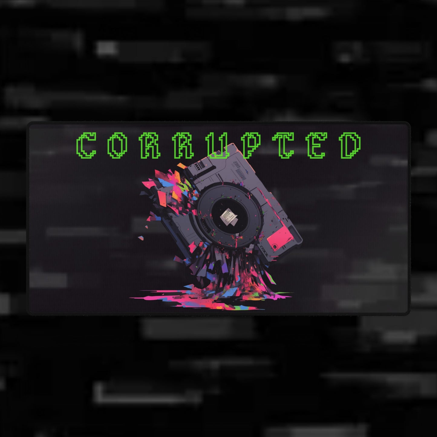Corrupted Desk Mat