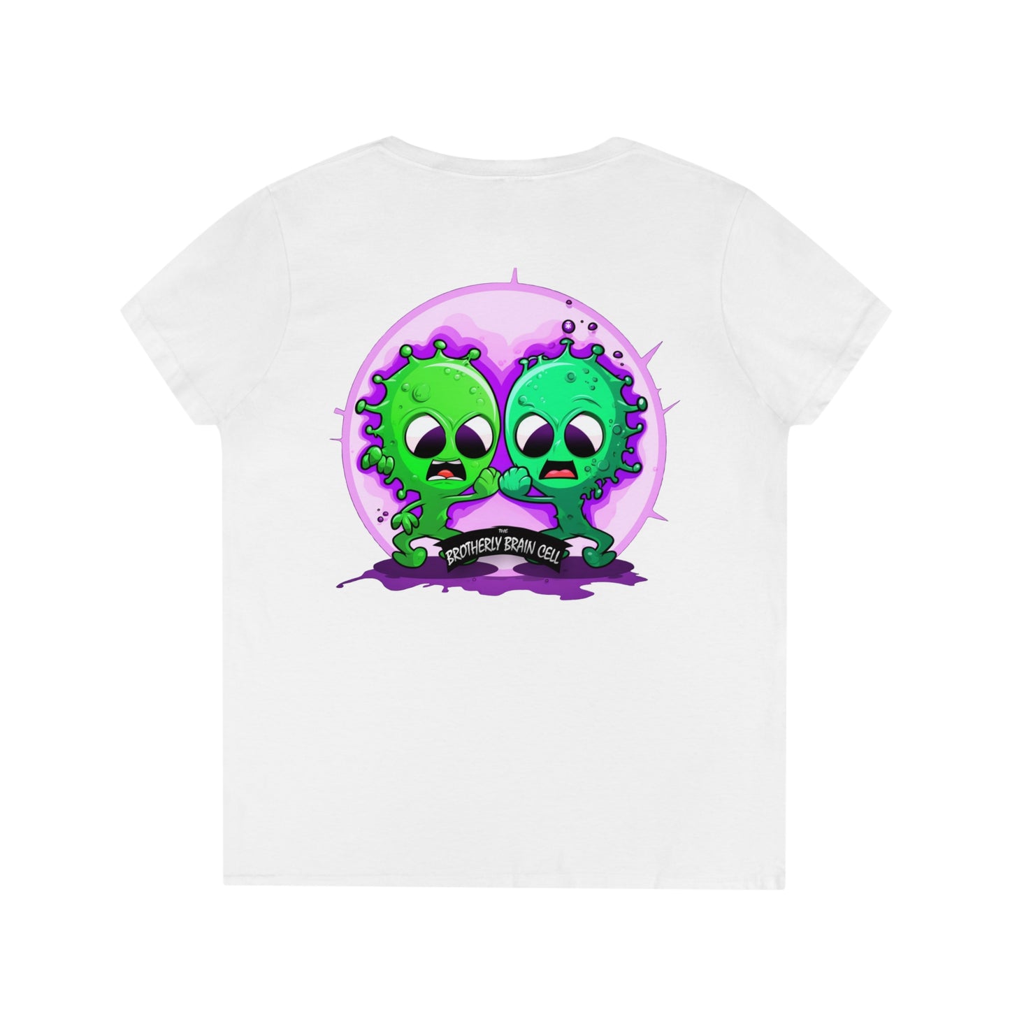 Brain Gang Ladies' V-Neck T-Shirt