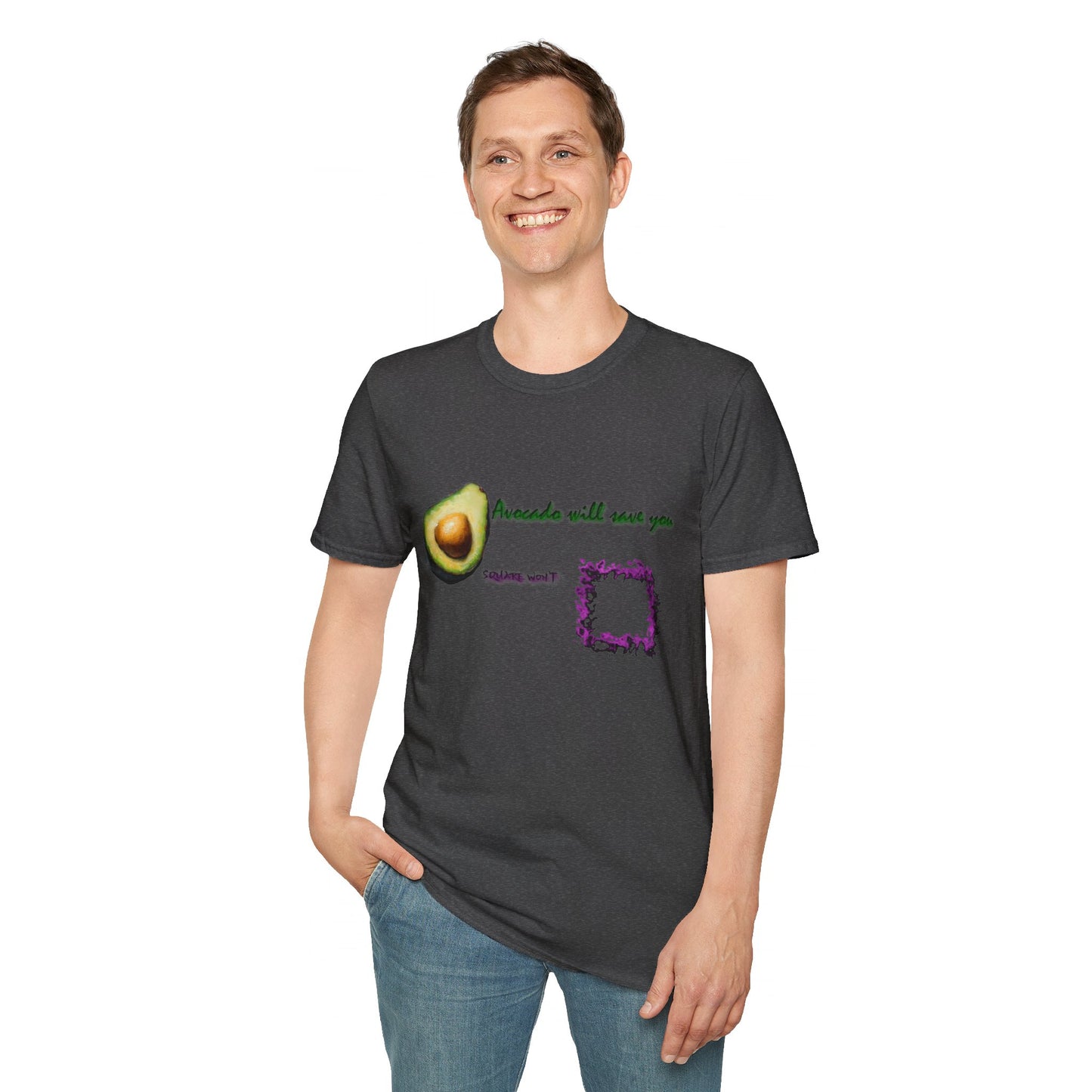 Avocado vs. Square Soft Tee