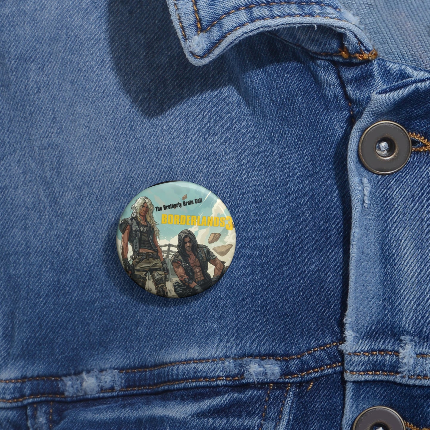 Borderlands Brain Cell Pin