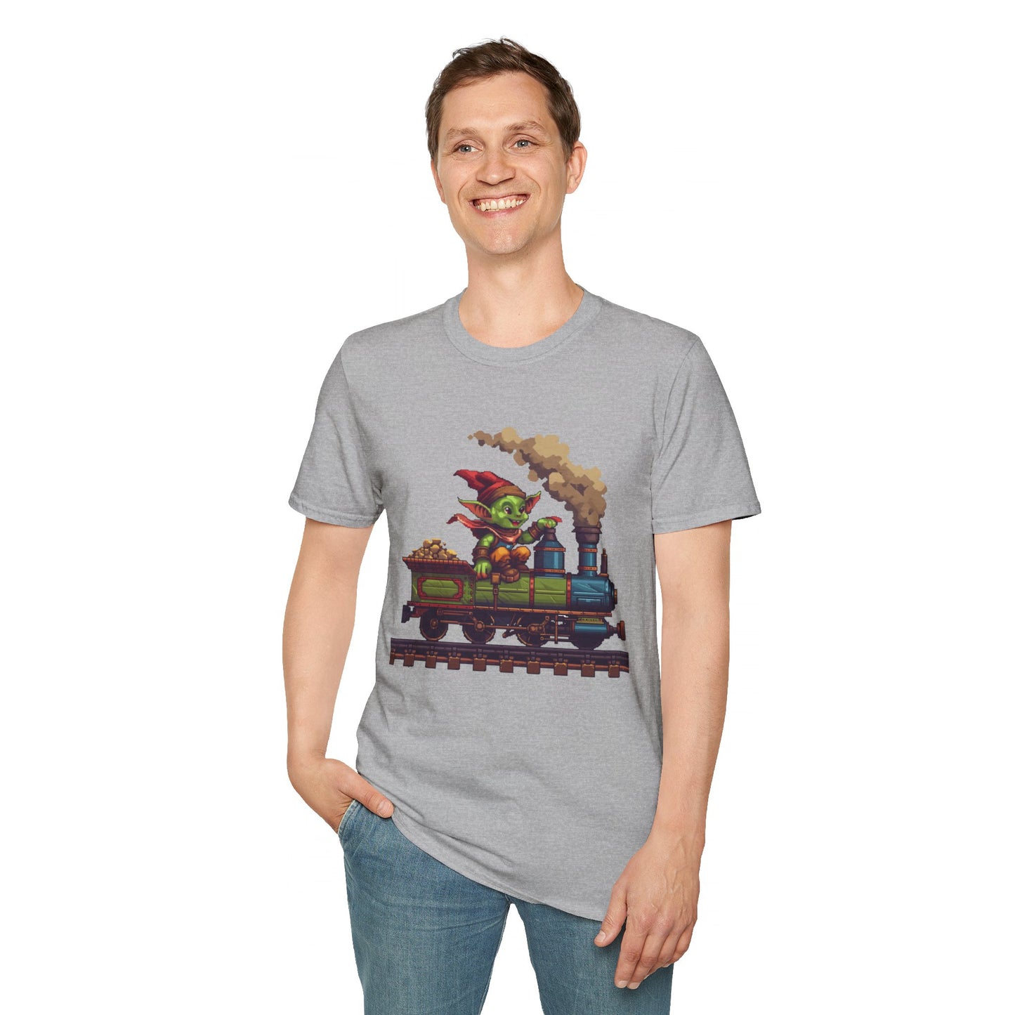 Retro Goblin Train Soft Tee