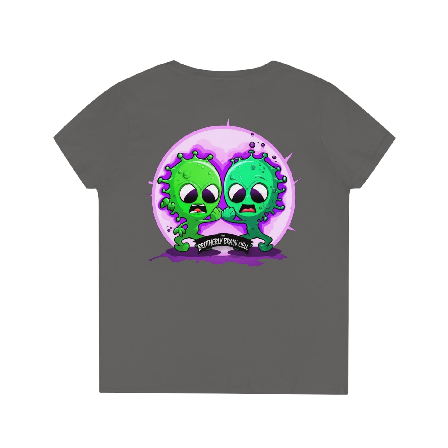Brain Gang Ladies' V-Neck T-Shirt