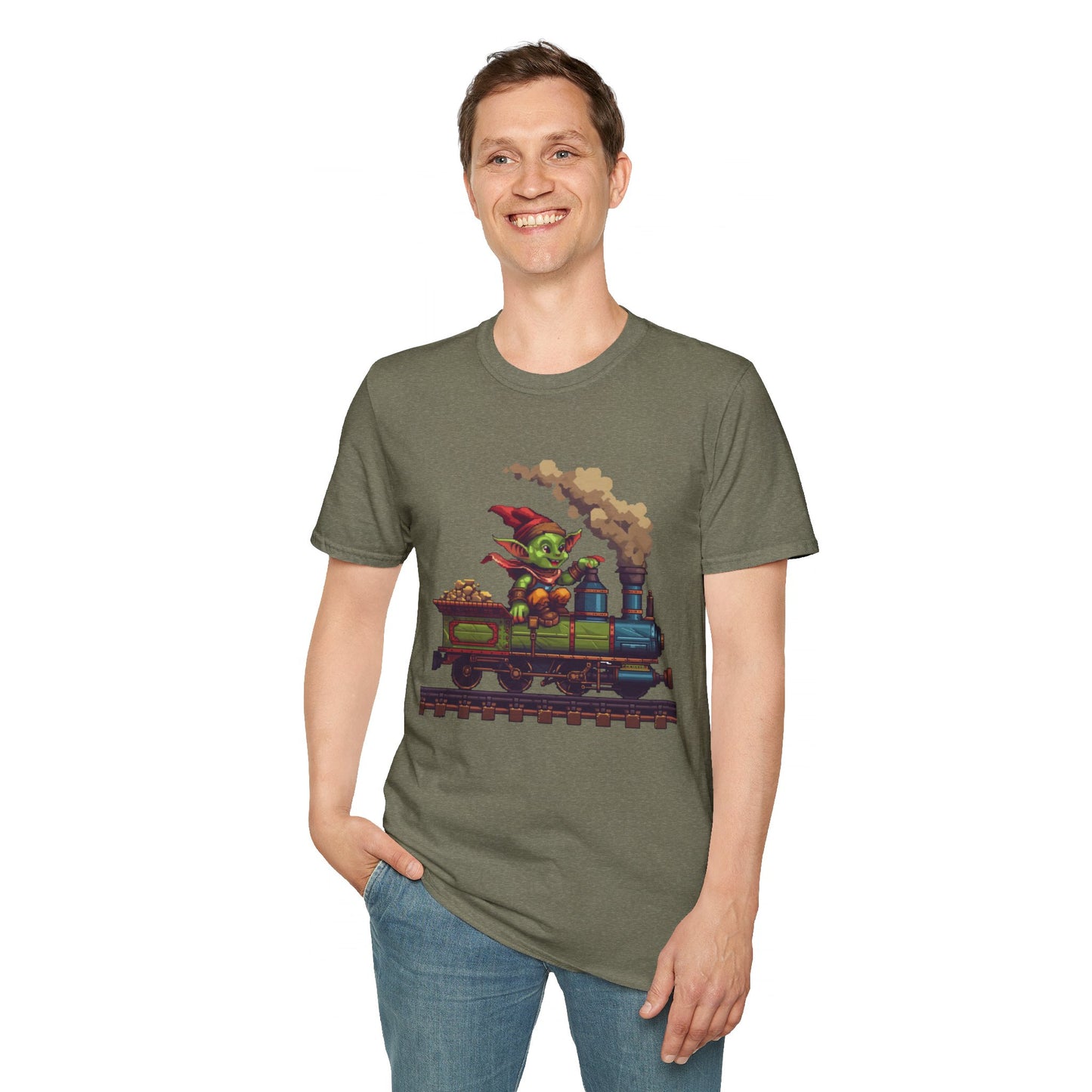 Retro Goblin Train Soft Tee