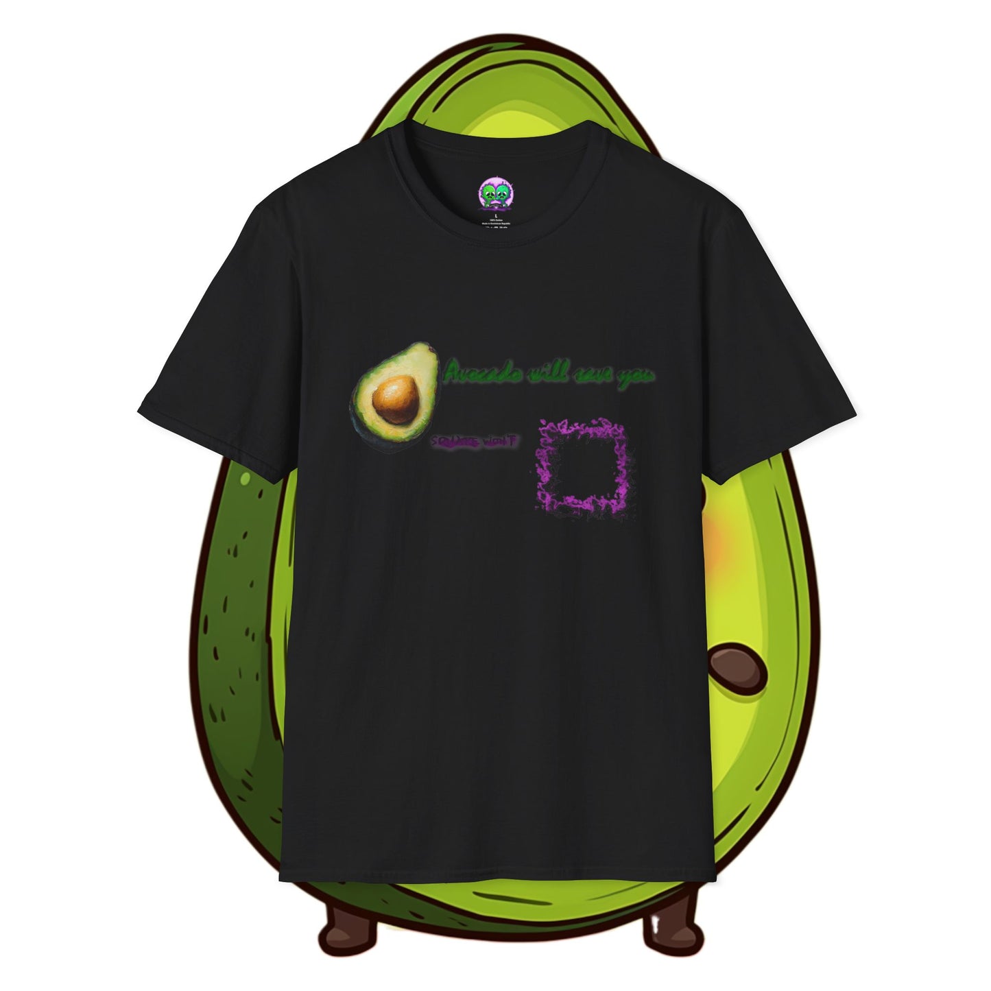 Avocado vs. Square Soft Tee
