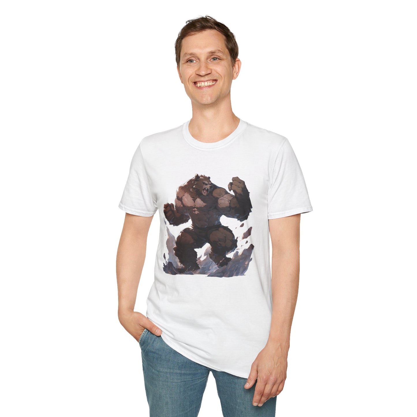 Team Swoll Bear Soft Tee