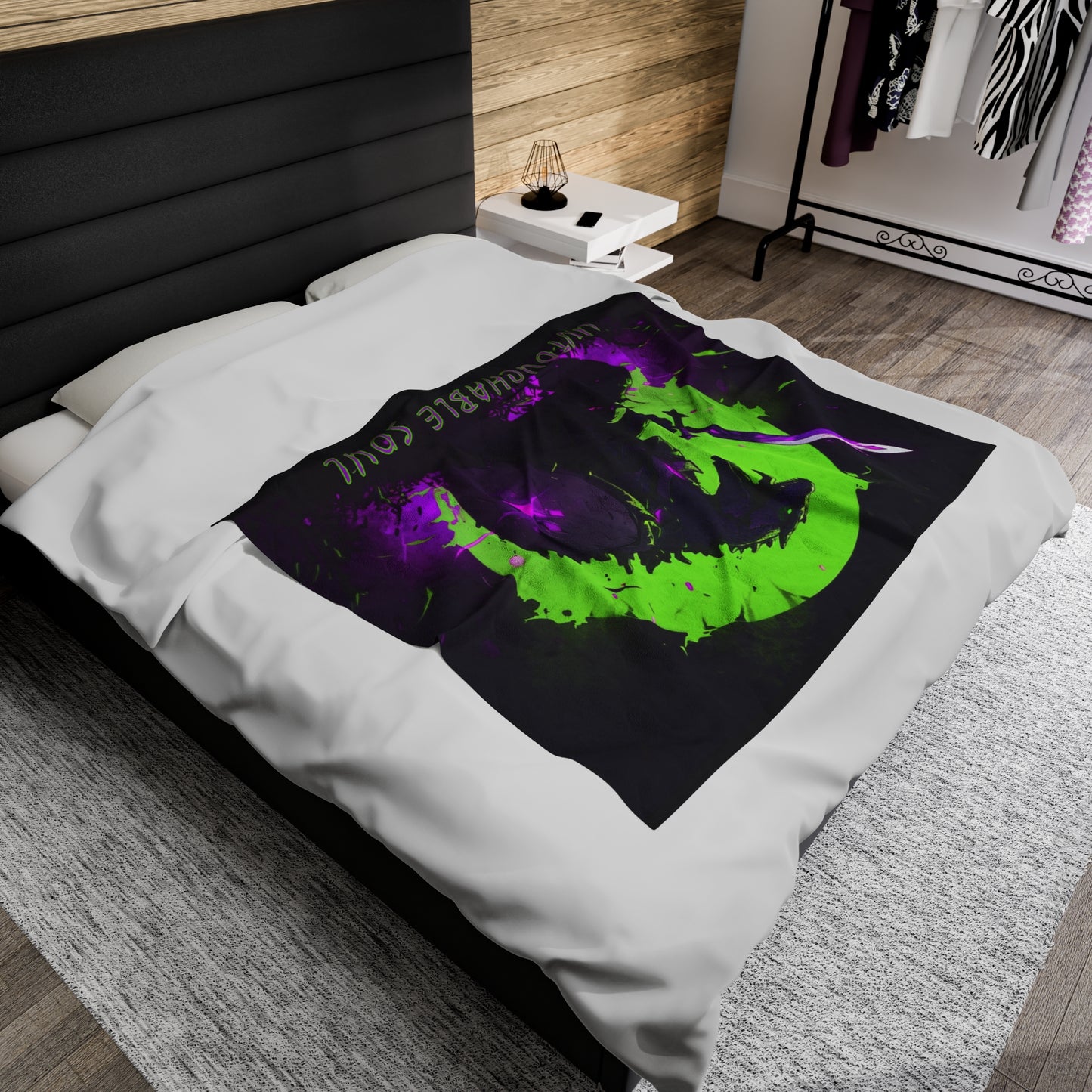 "Untouchable Soul" Plush Blanket