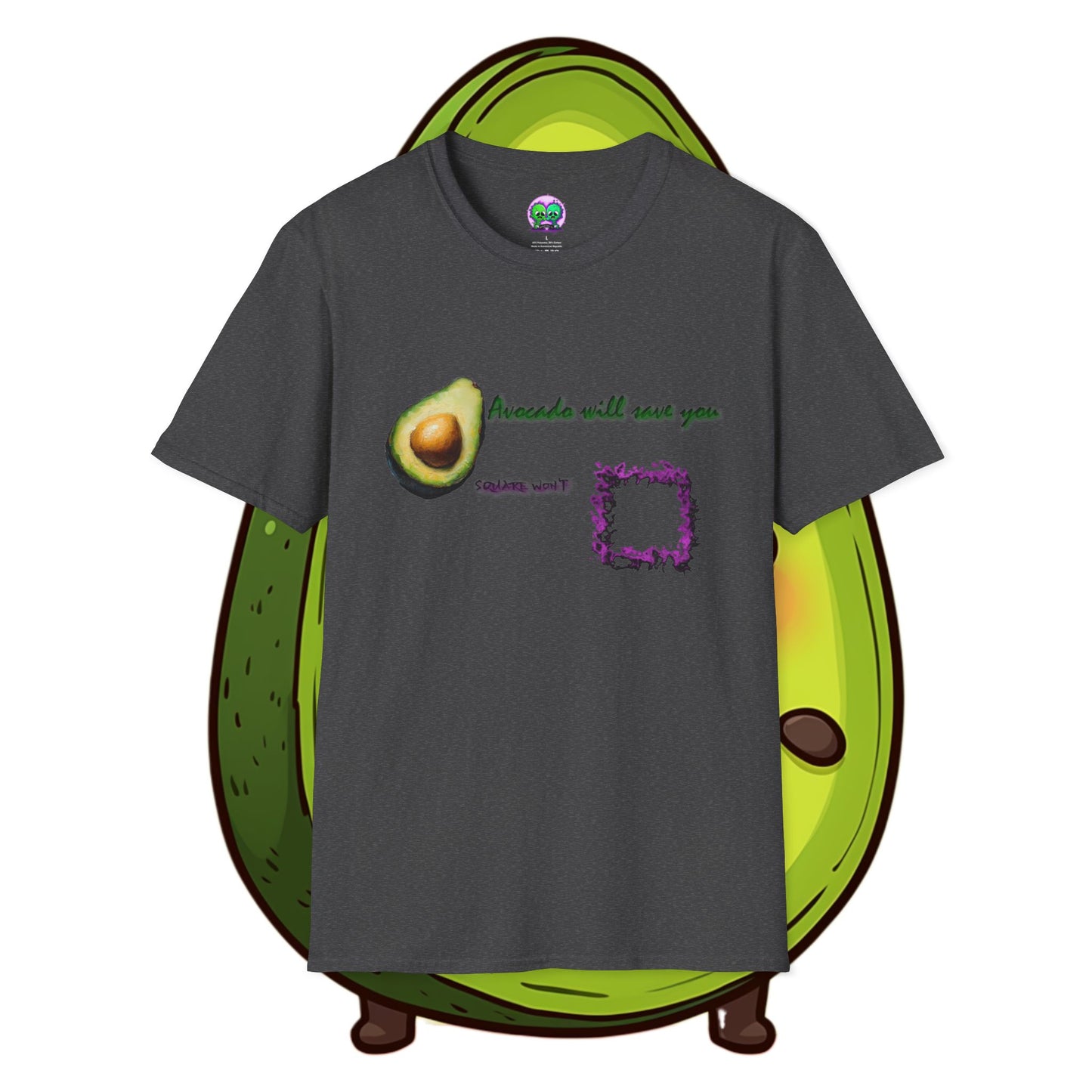 Avocado vs. Square Soft Tee