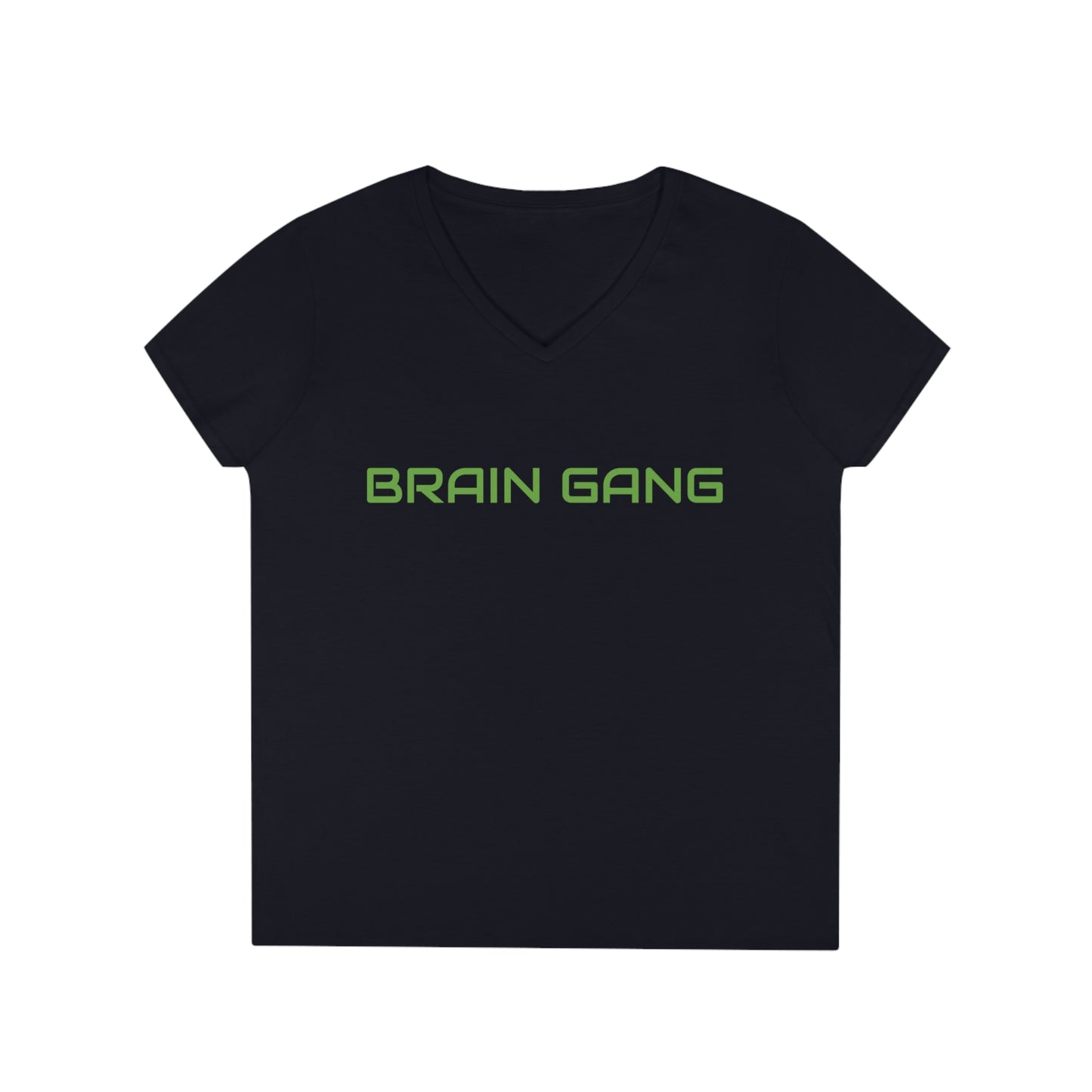 Brain Gang Ladies' V-Neck T-Shirt