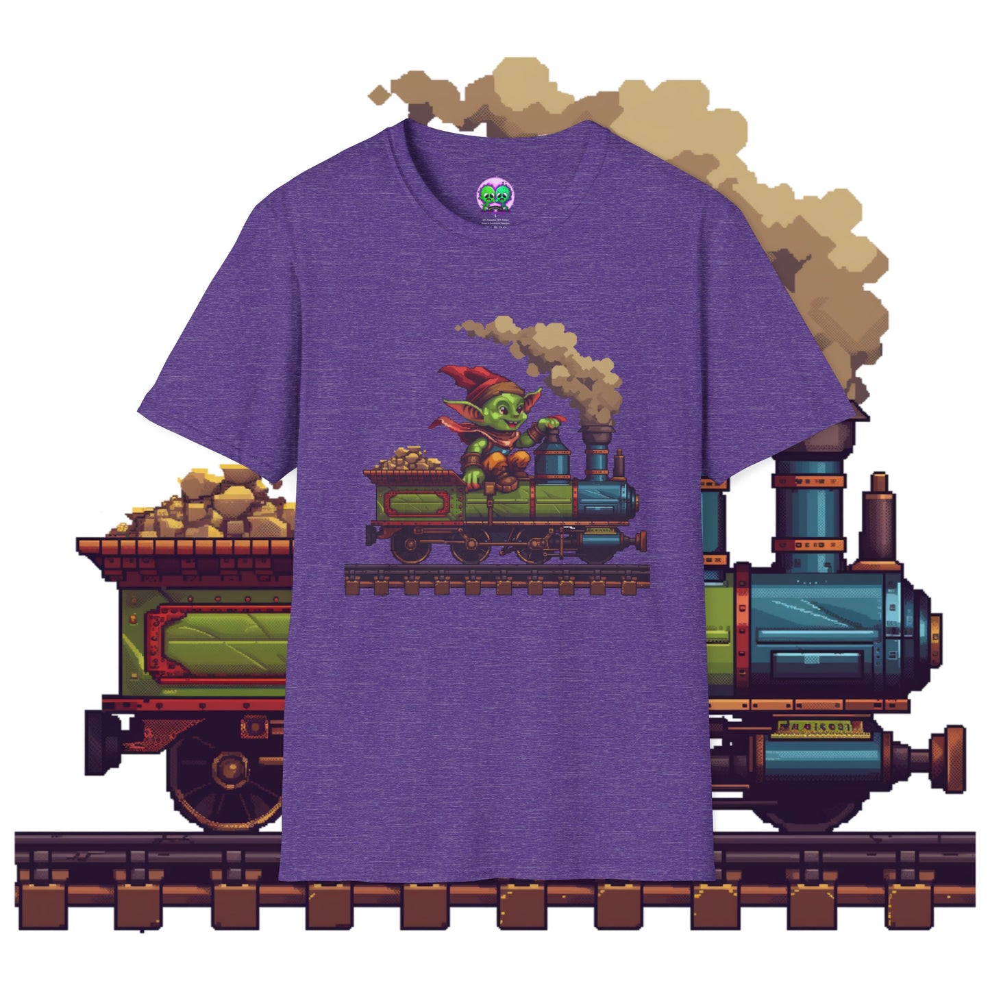 Retro Goblin Train Soft Tee