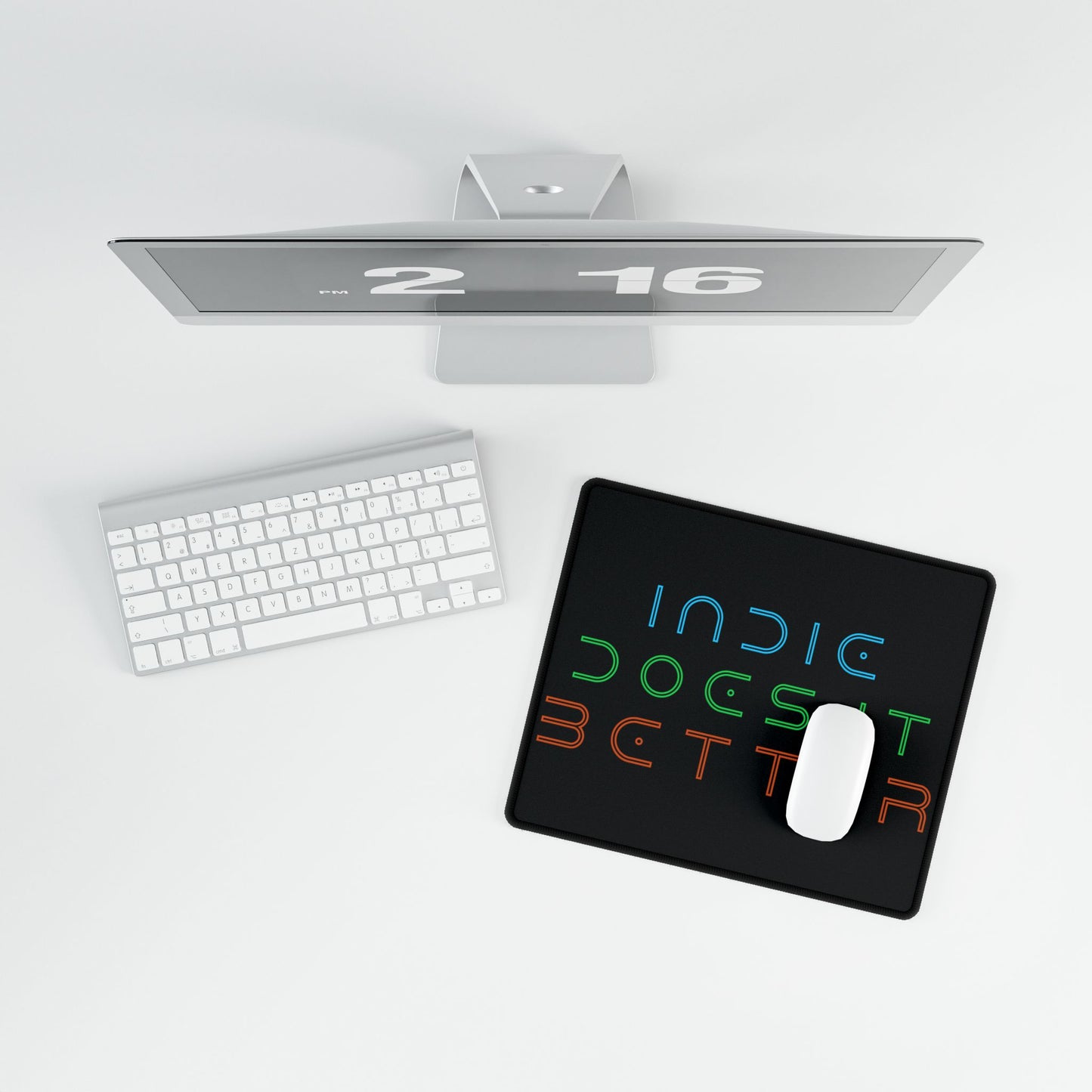 Indie Does It Better Desk Mat