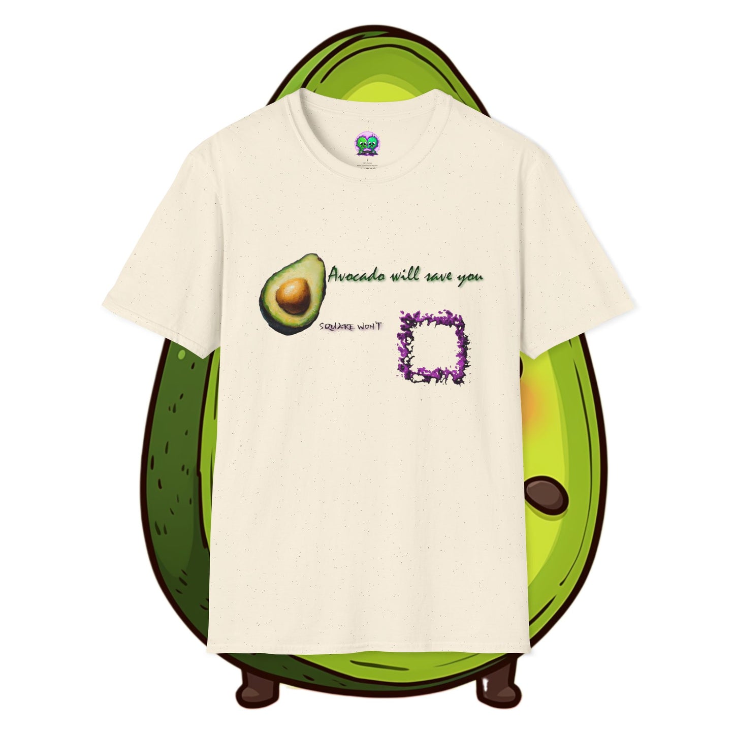 Avocado vs. Square Soft Tee