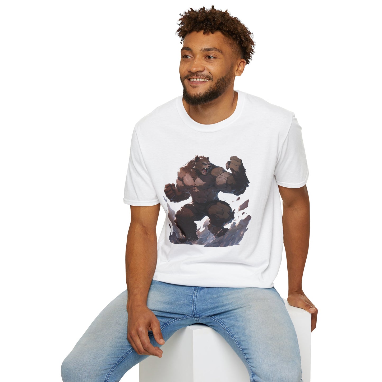 Team Swoll Bear Soft Tee