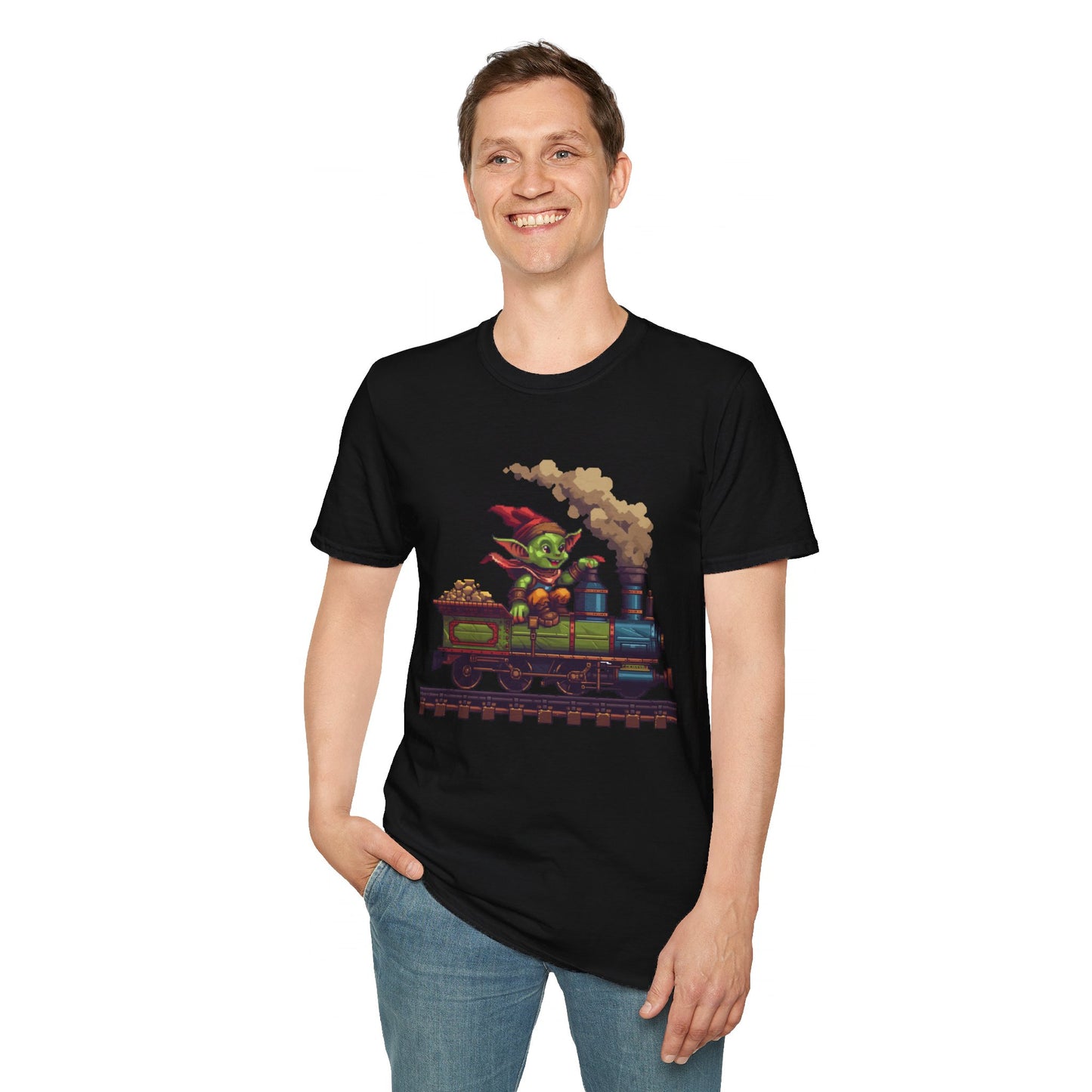 Retro Goblin Train Soft Tee