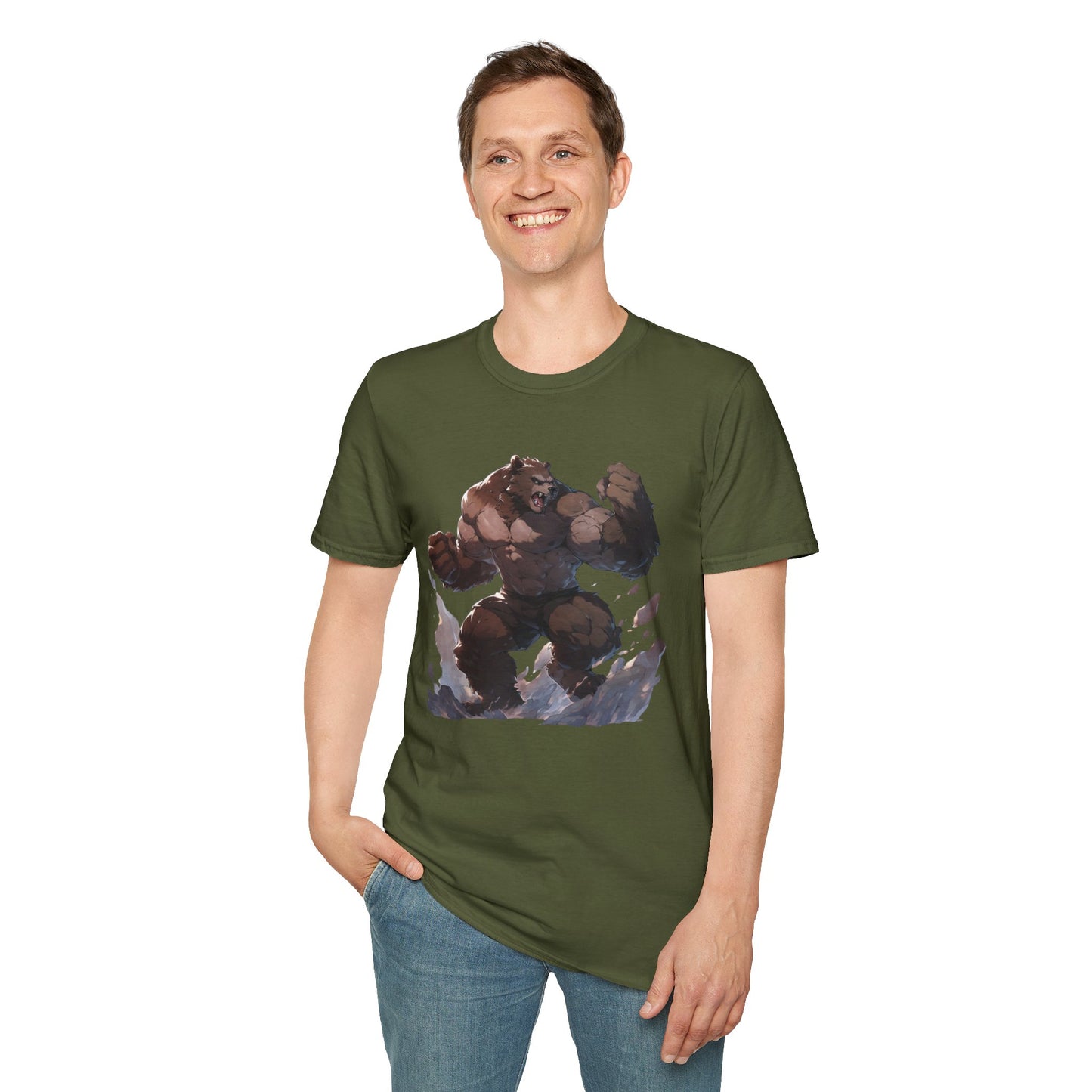 Team Swoll Bear Soft Tee