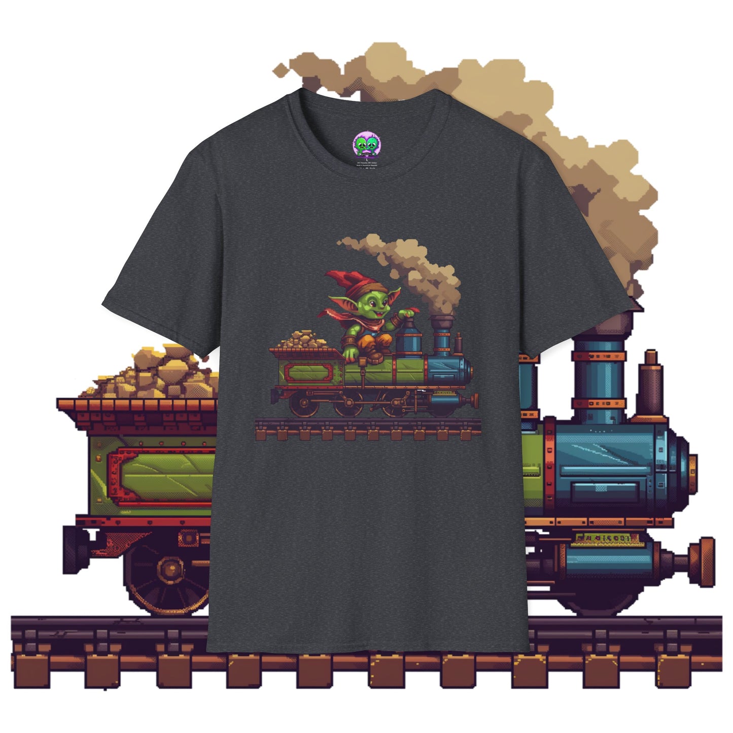 Retro Goblin Train Soft Tee