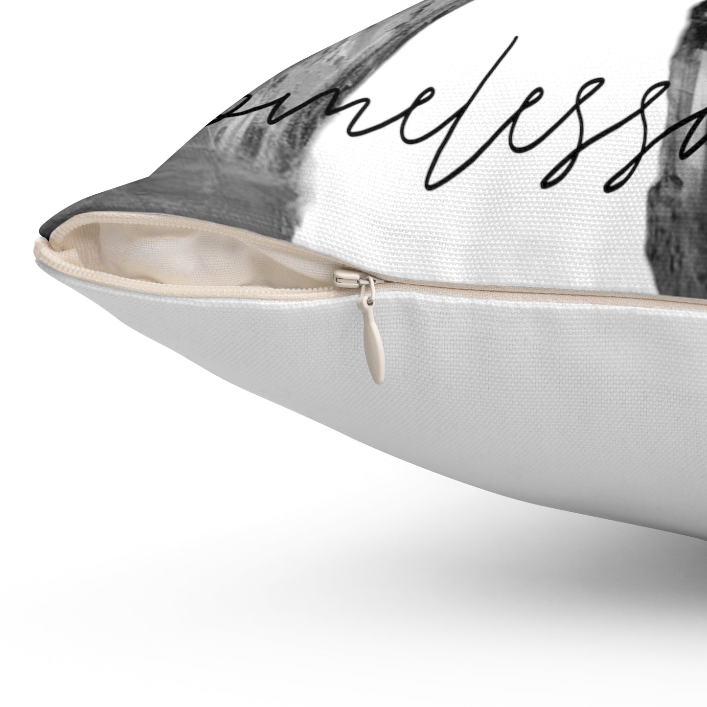 Homelessness Lite (Spokane, WA) Throw Pillow