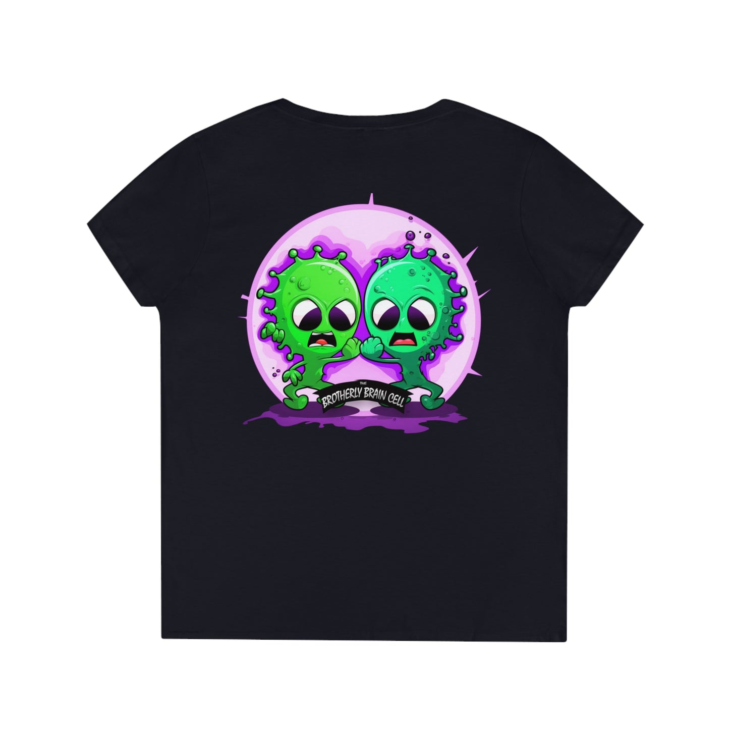 Brain Gang Ladies' V-Neck T-Shirt