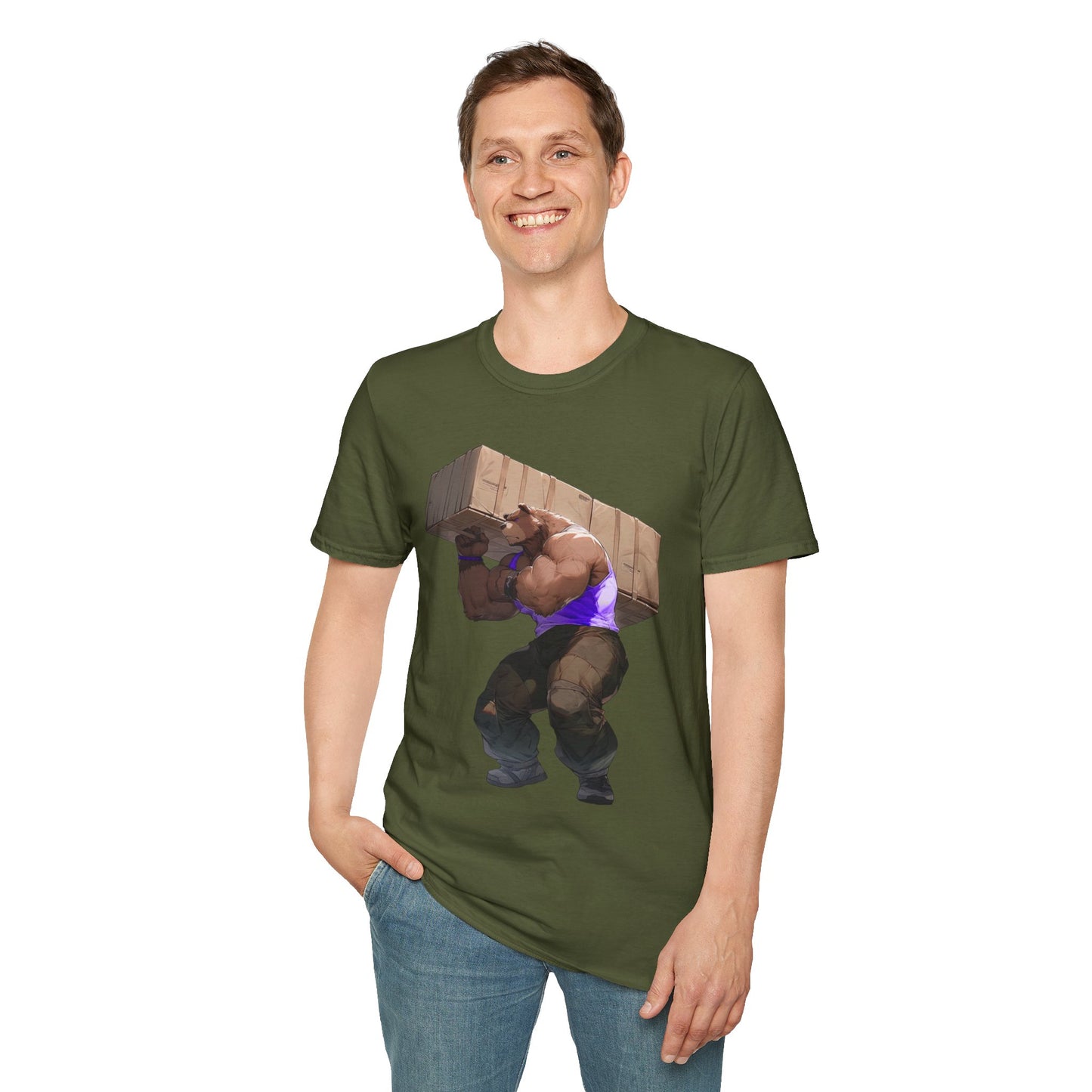 Swoll Bear Mover Soft Tee