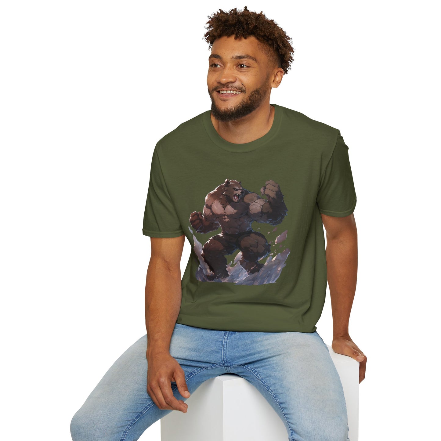 Team Swoll Bear Soft Tee
