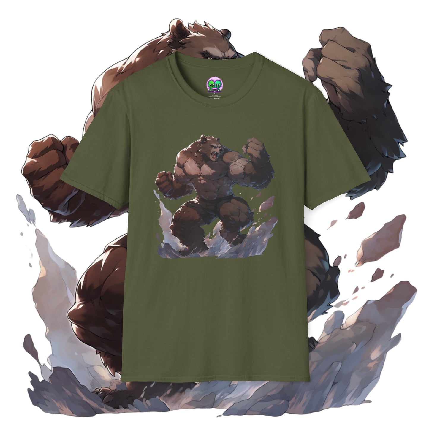 Team Swoll Bear Soft Tee