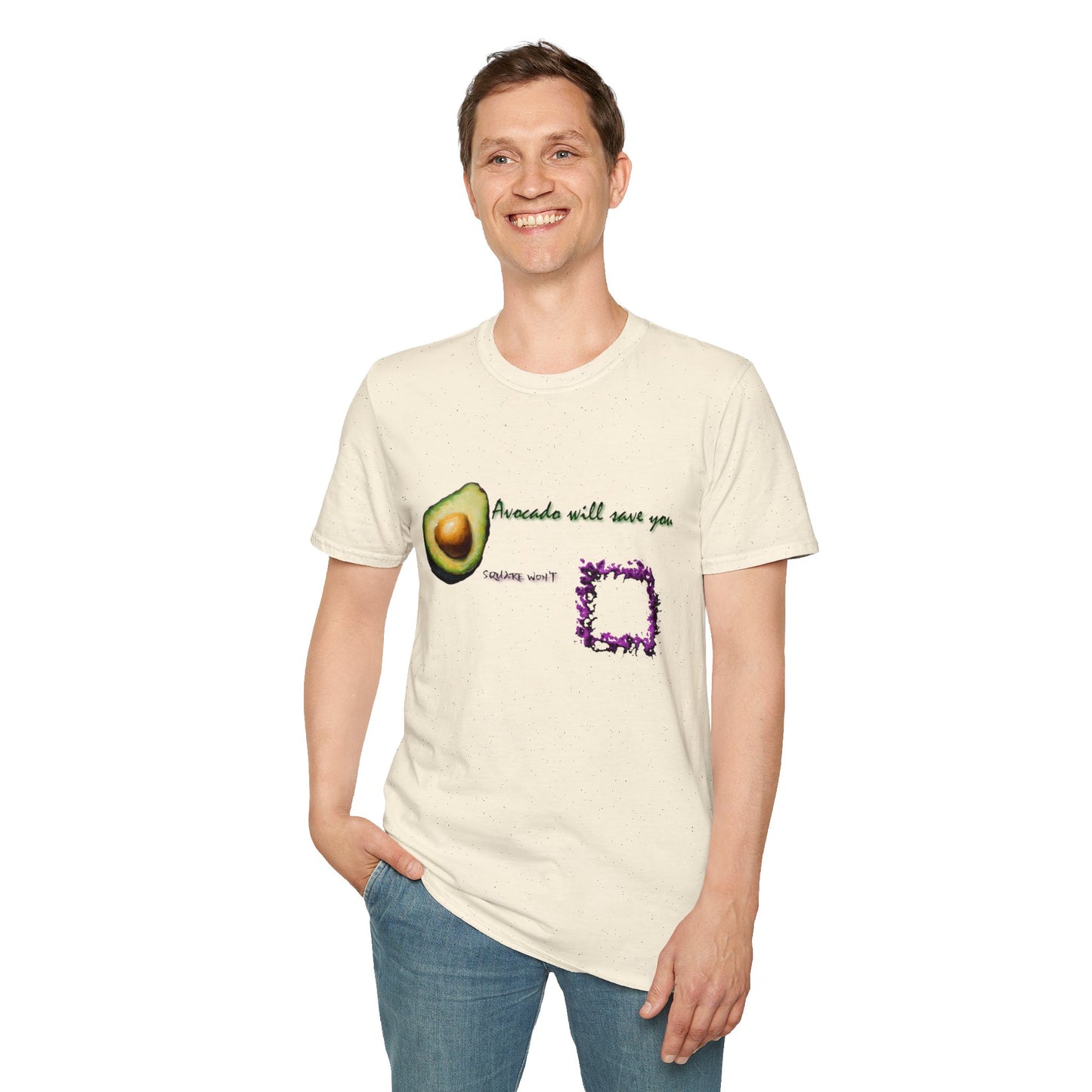 Avocado vs. Square Soft Tee