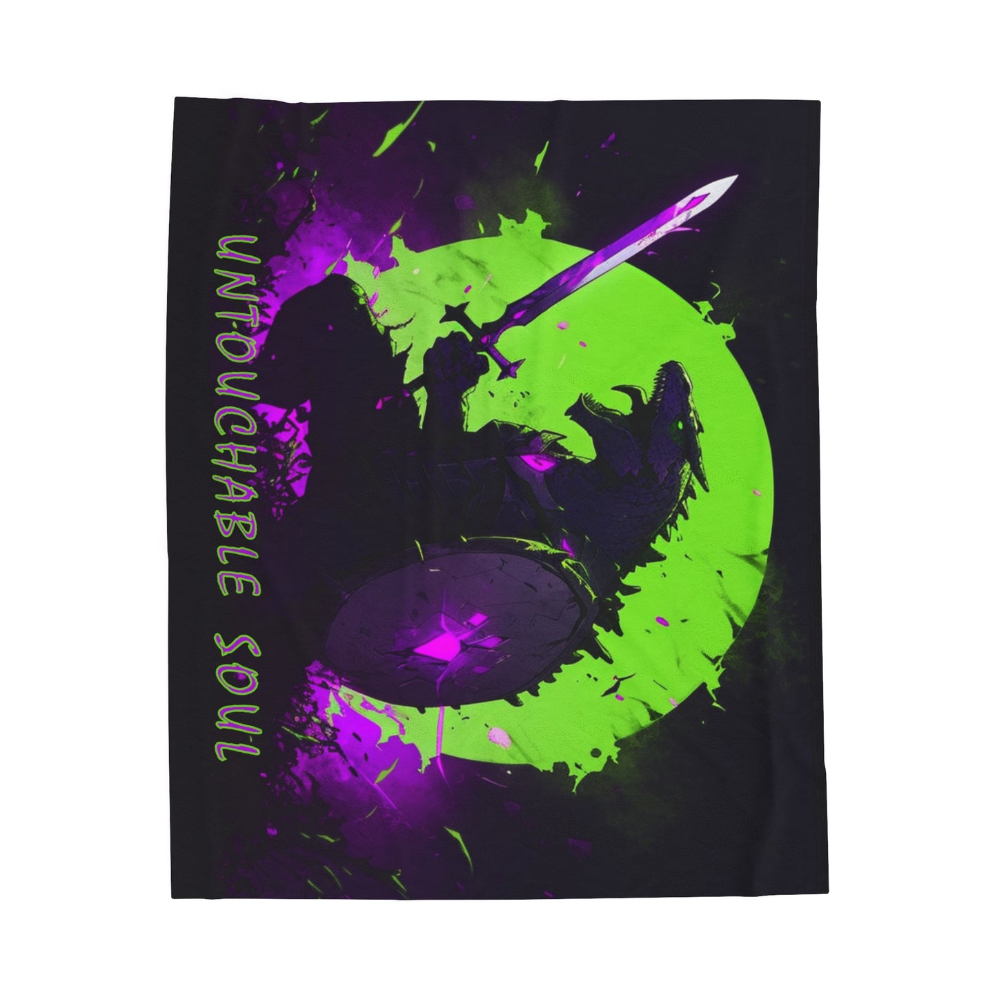 "Untouchable Soul" Plush Blanket