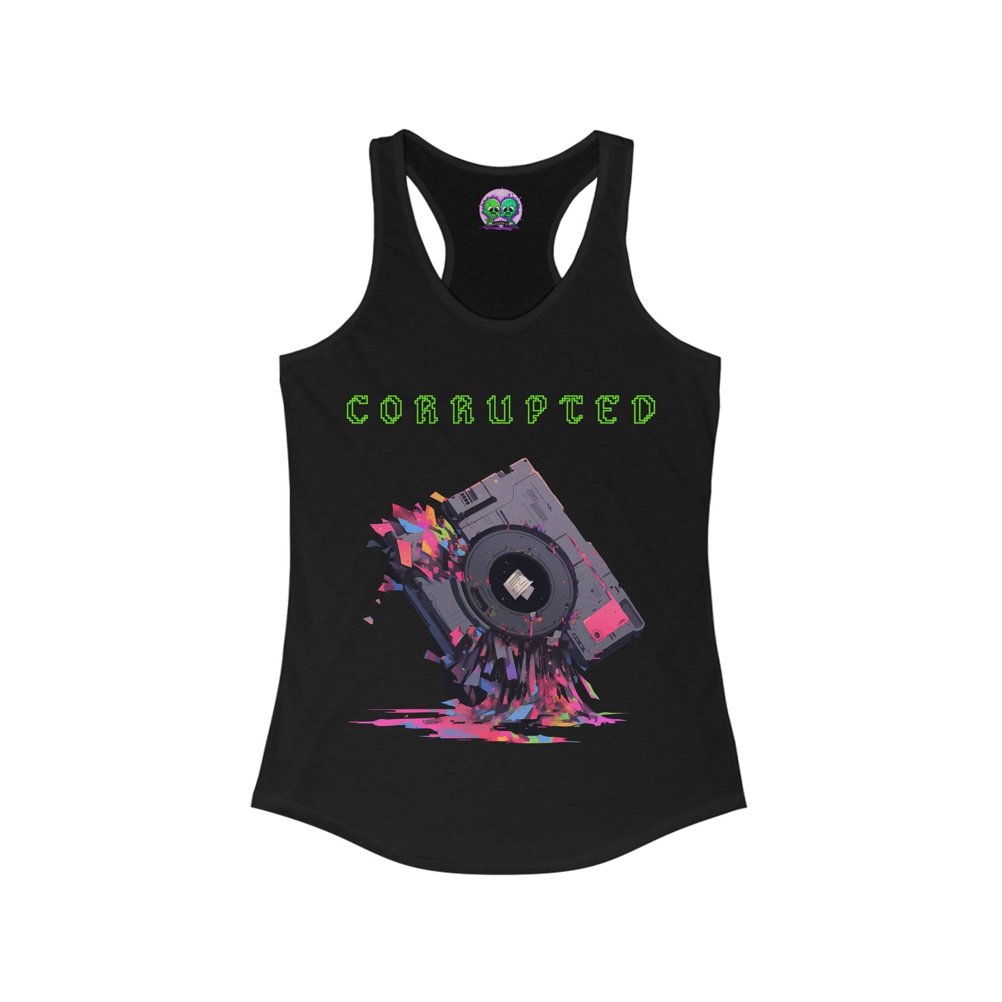 Ladies Corrupted Racerback Tank