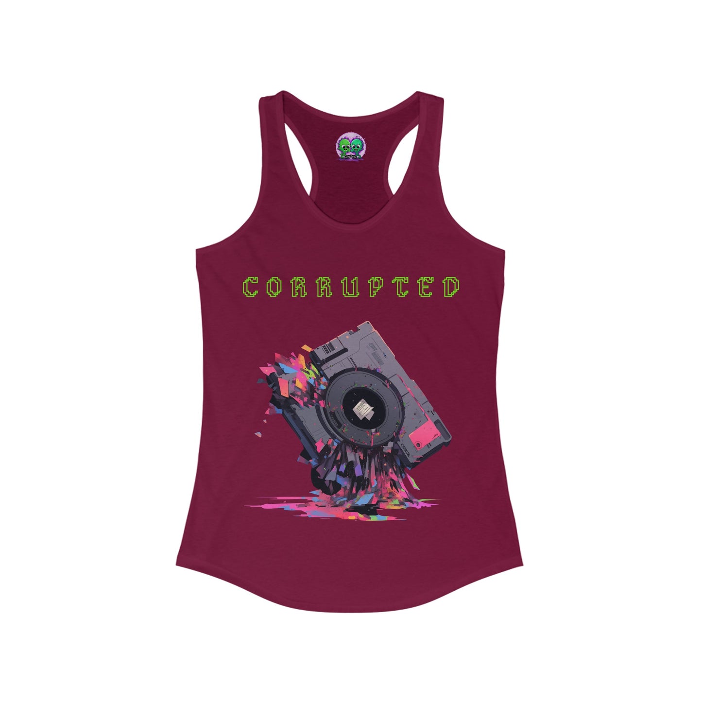 Ladies Corrupted Racerback Tank