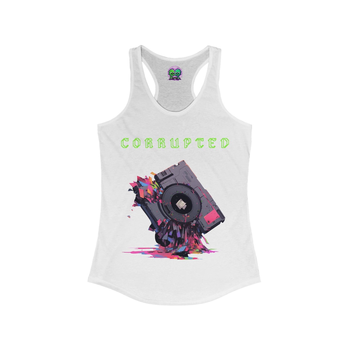 Ladies Corrupted Racerback Tank