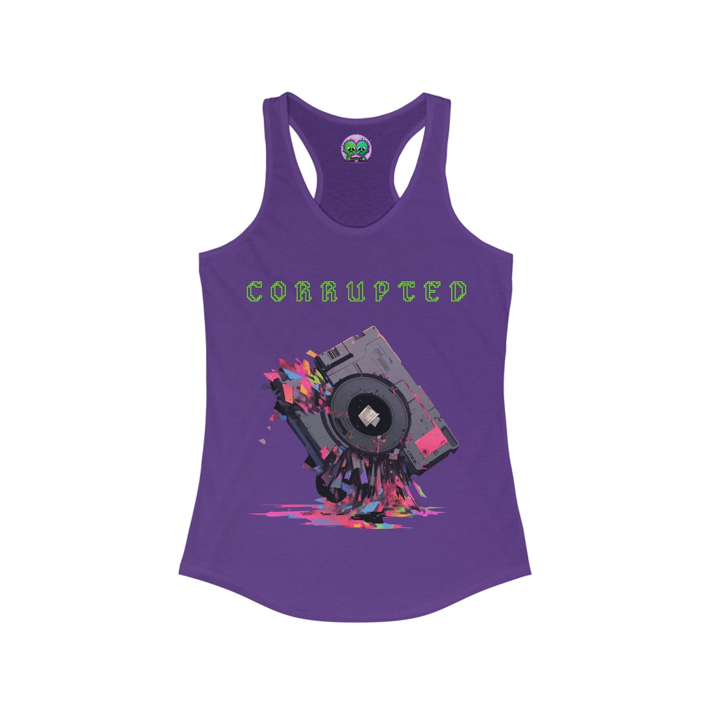 Ladies Corrupted Racerback Tank