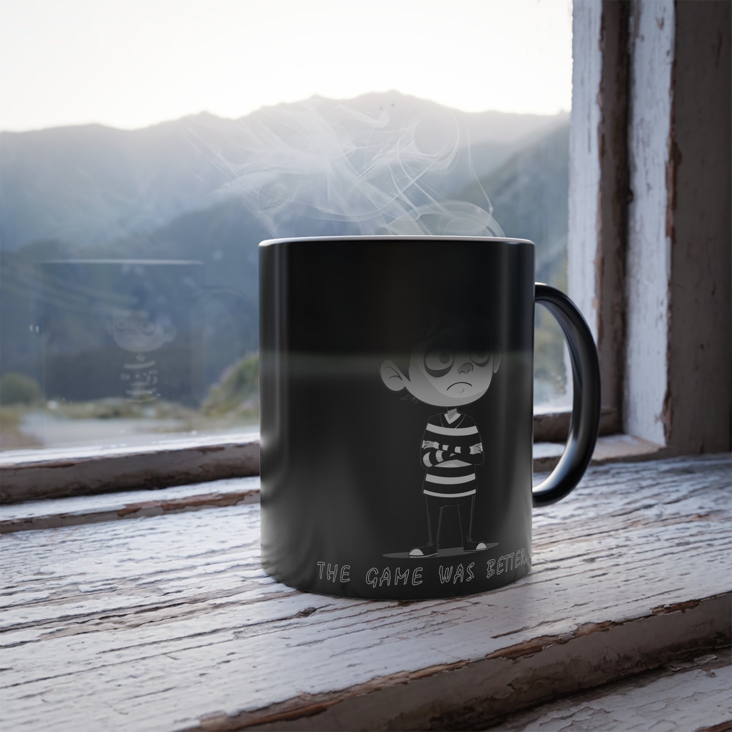 "The Game Was Better" Color Morphing Mug