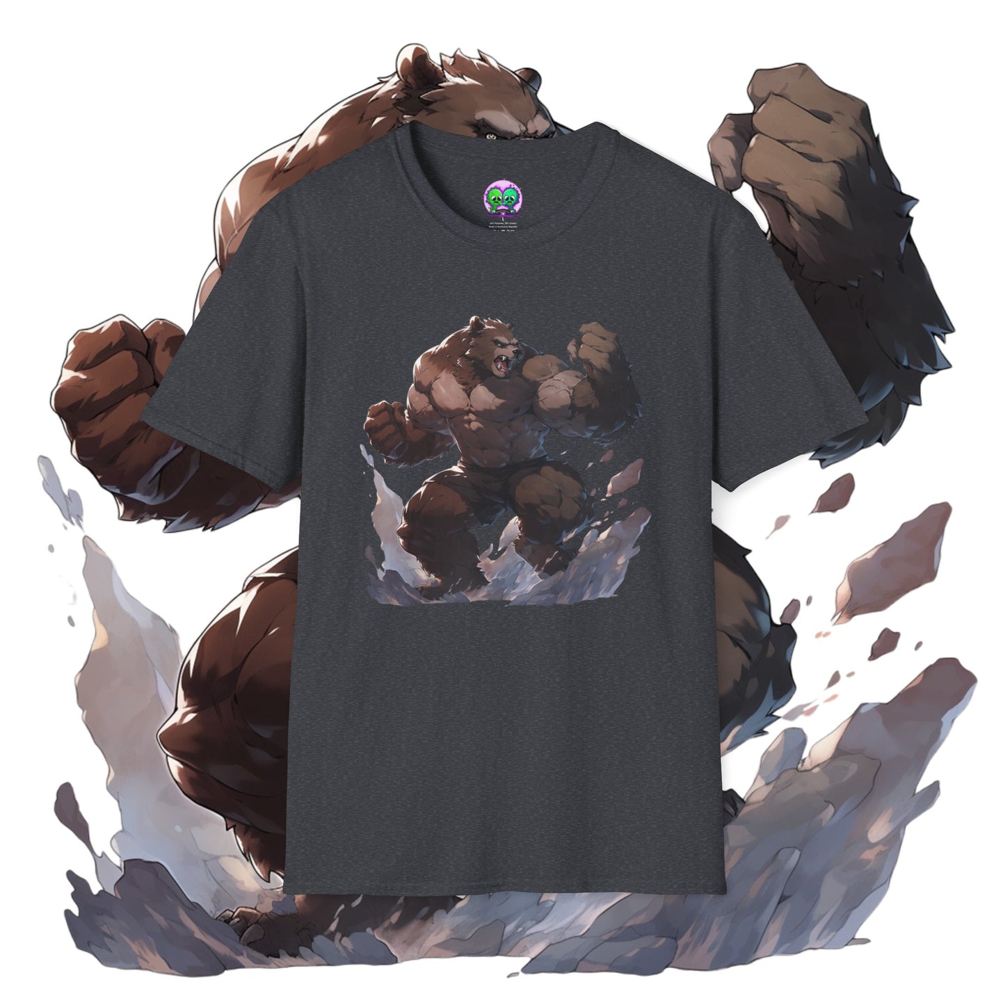Team Swoll Bear Soft Tee