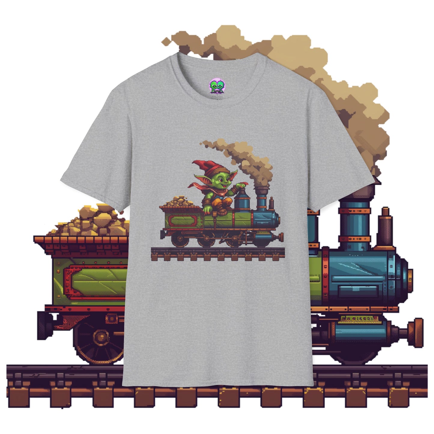 Retro Goblin Train Soft Tee
