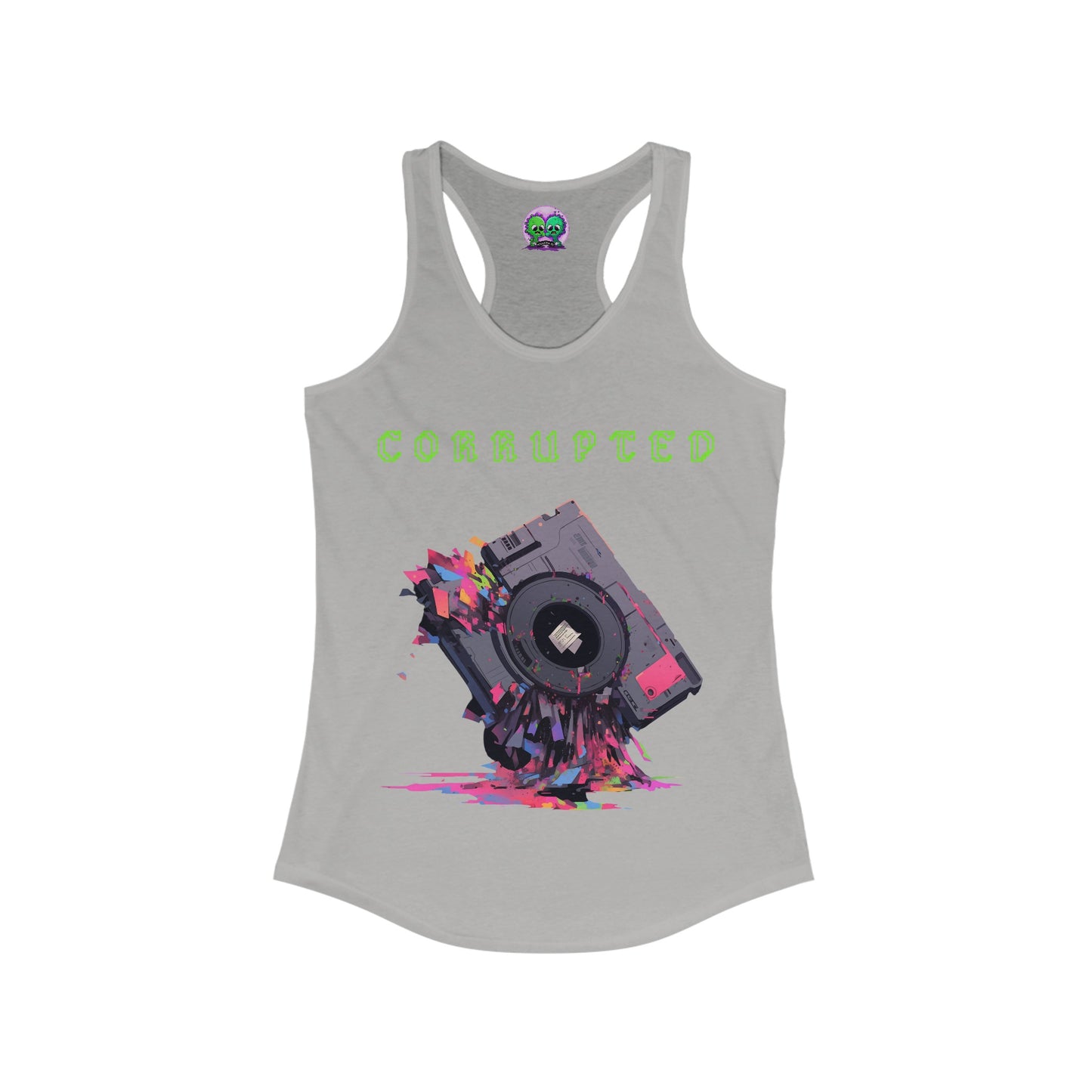 Ladies Corrupted Racerback Tank