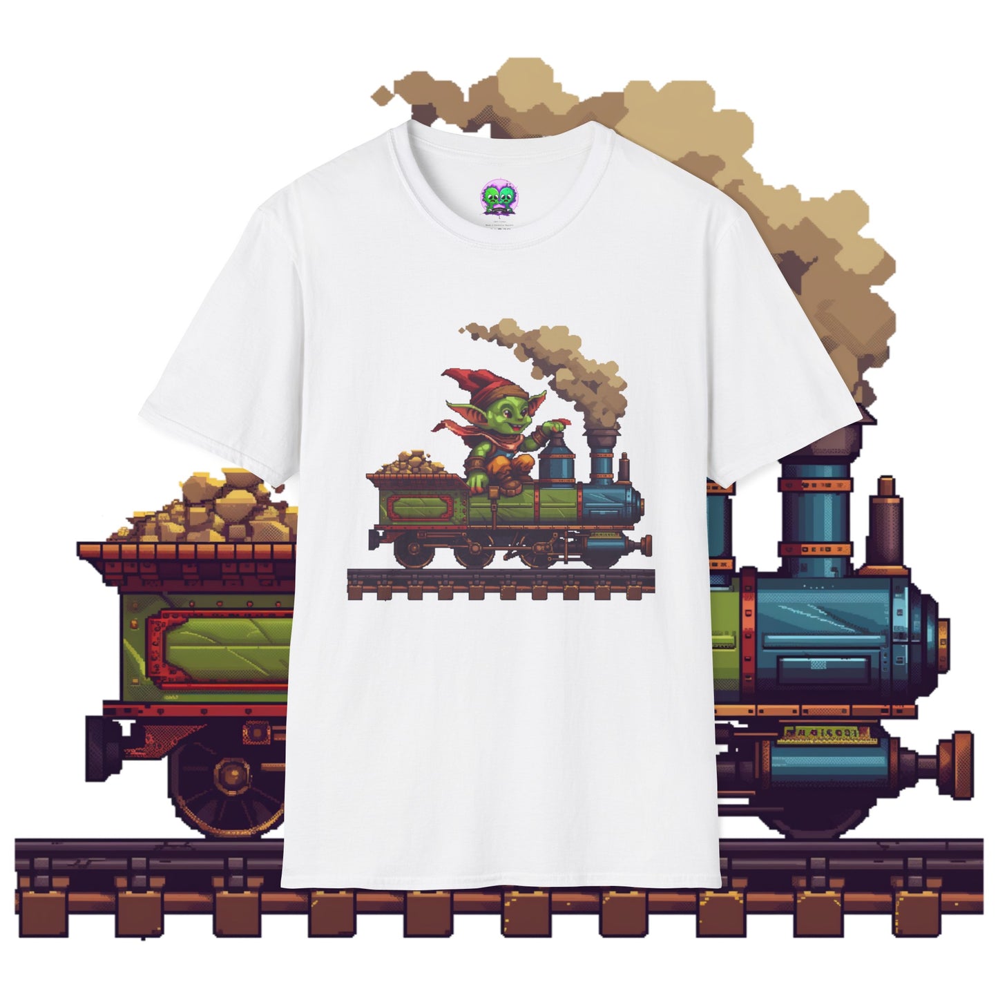 Retro Goblin Train Soft Tee