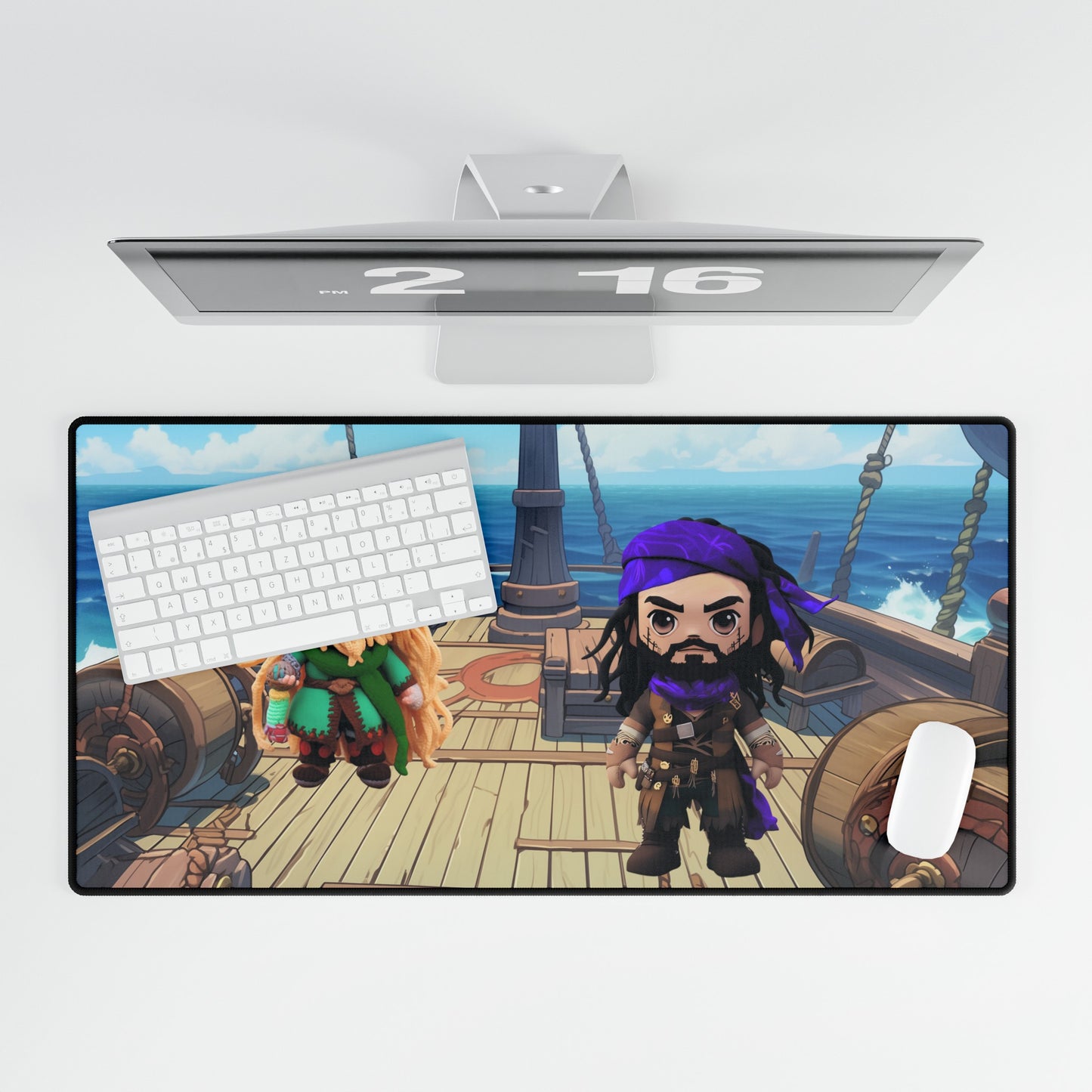 Pirate Toy Bros Desk Mat
