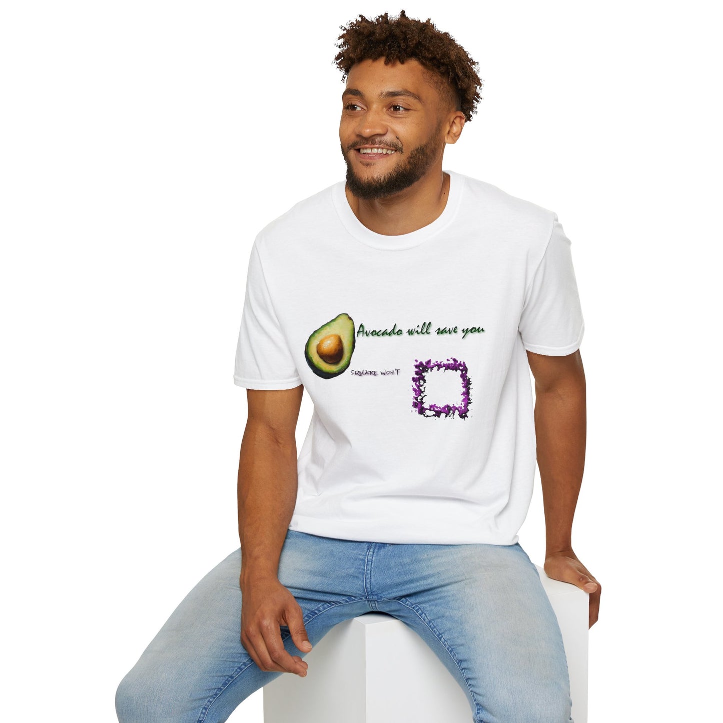 Avocado vs. Square Soft Tee