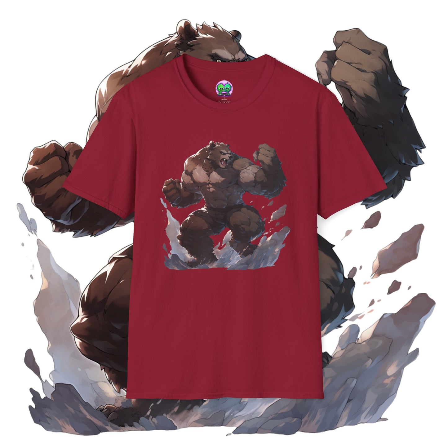 Team Swoll Bear Soft Tee