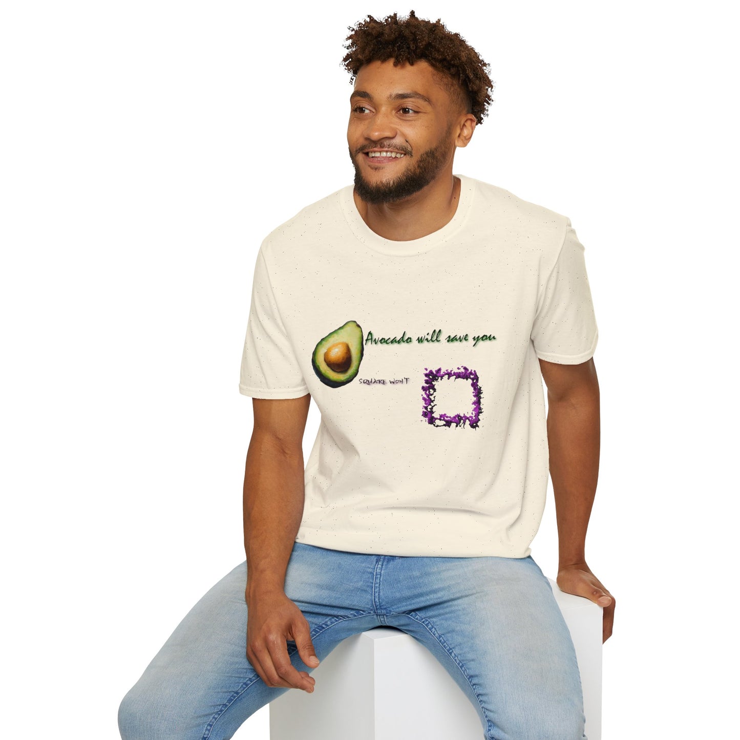 Avocado vs. Square Soft Tee