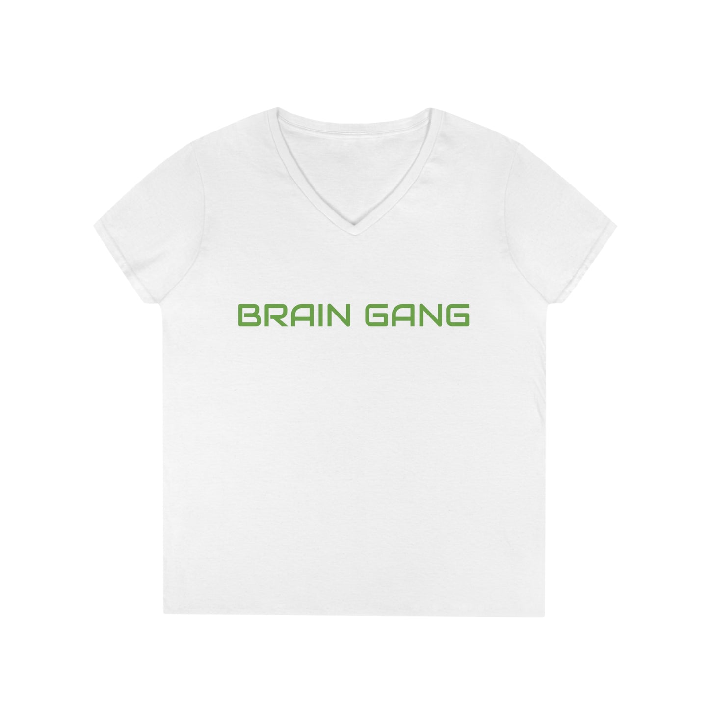 Brain Gang Ladies' V-Neck T-Shirt