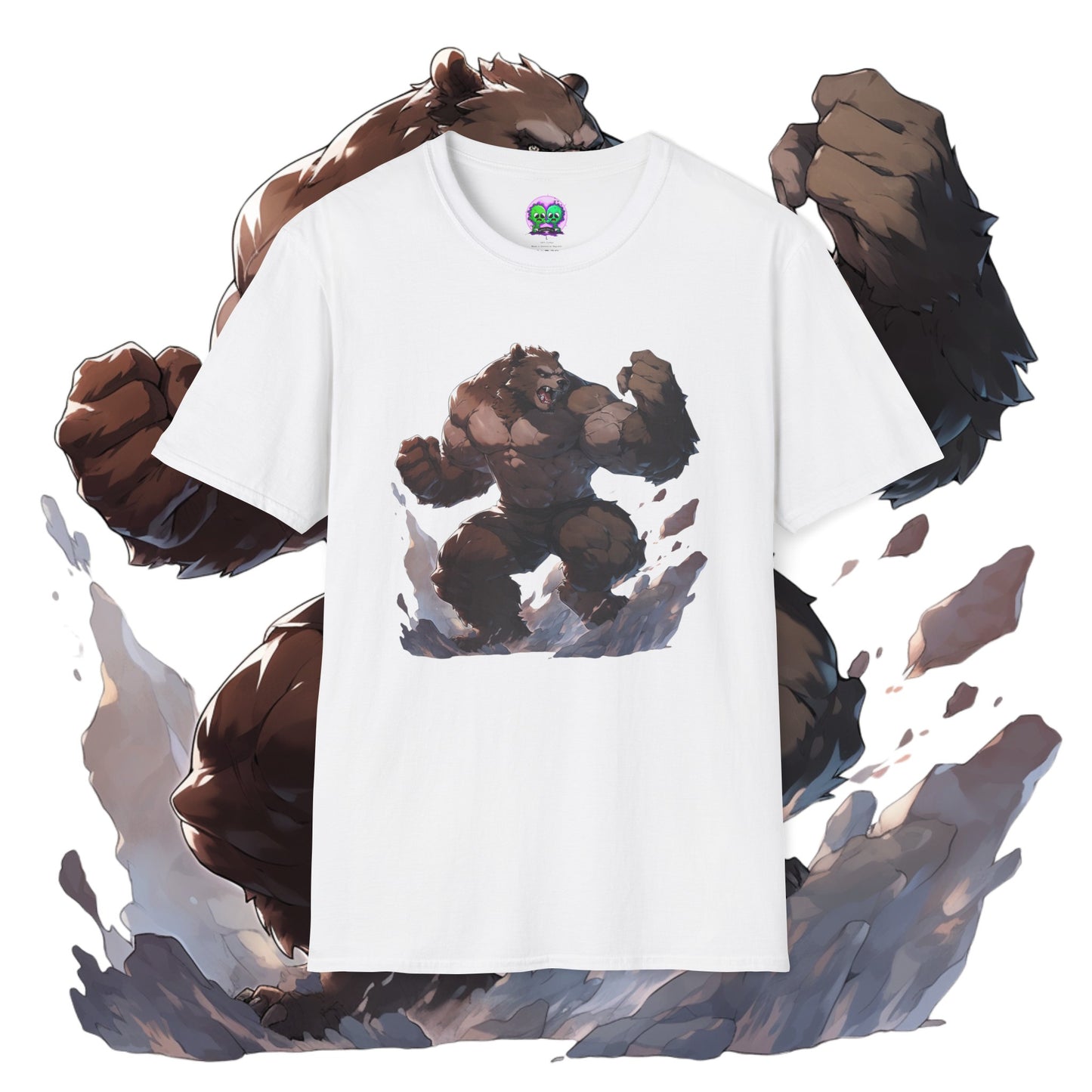 Team Swoll Bear Soft Tee