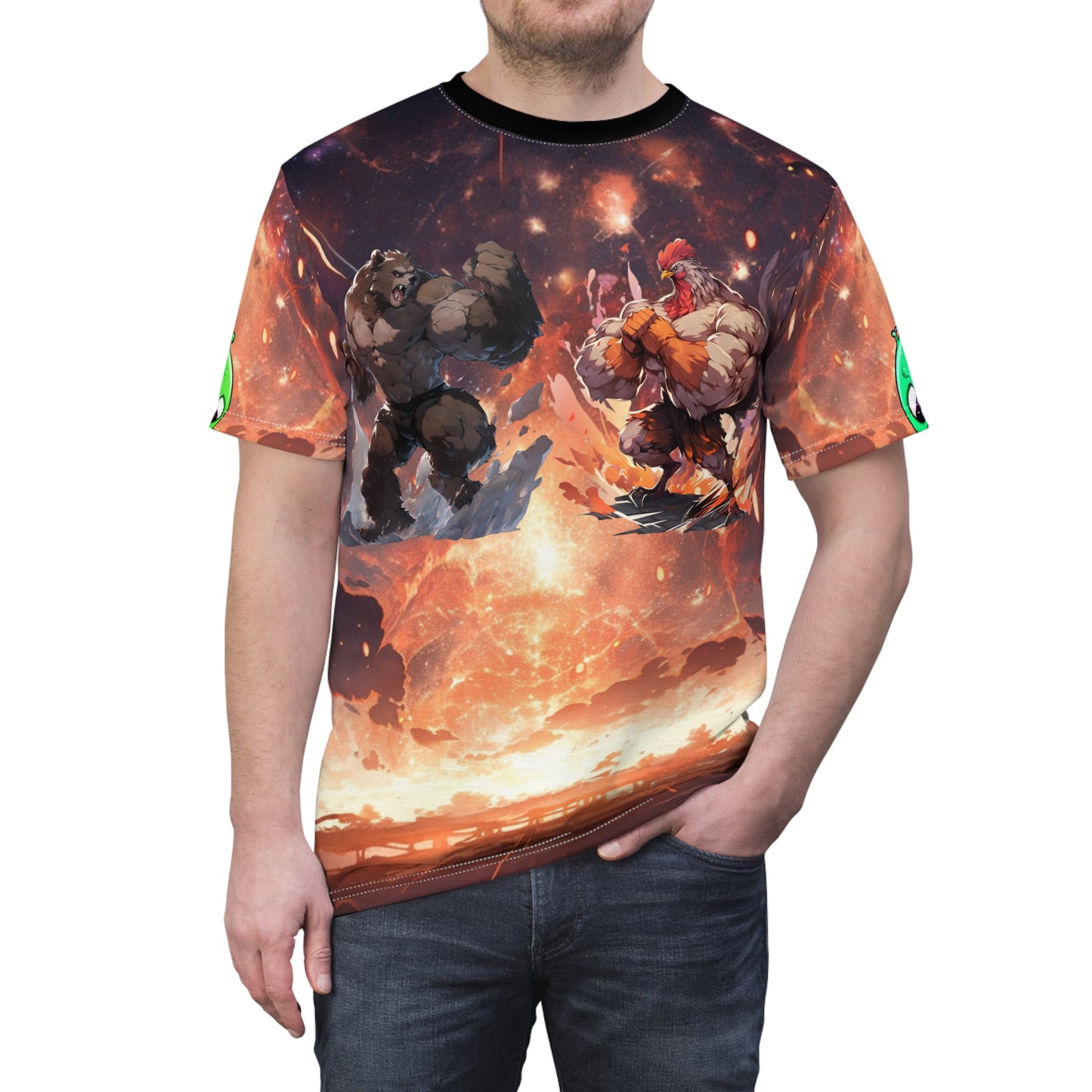 Swoll Bear vs. Danger Chicken Limited Edition Tee