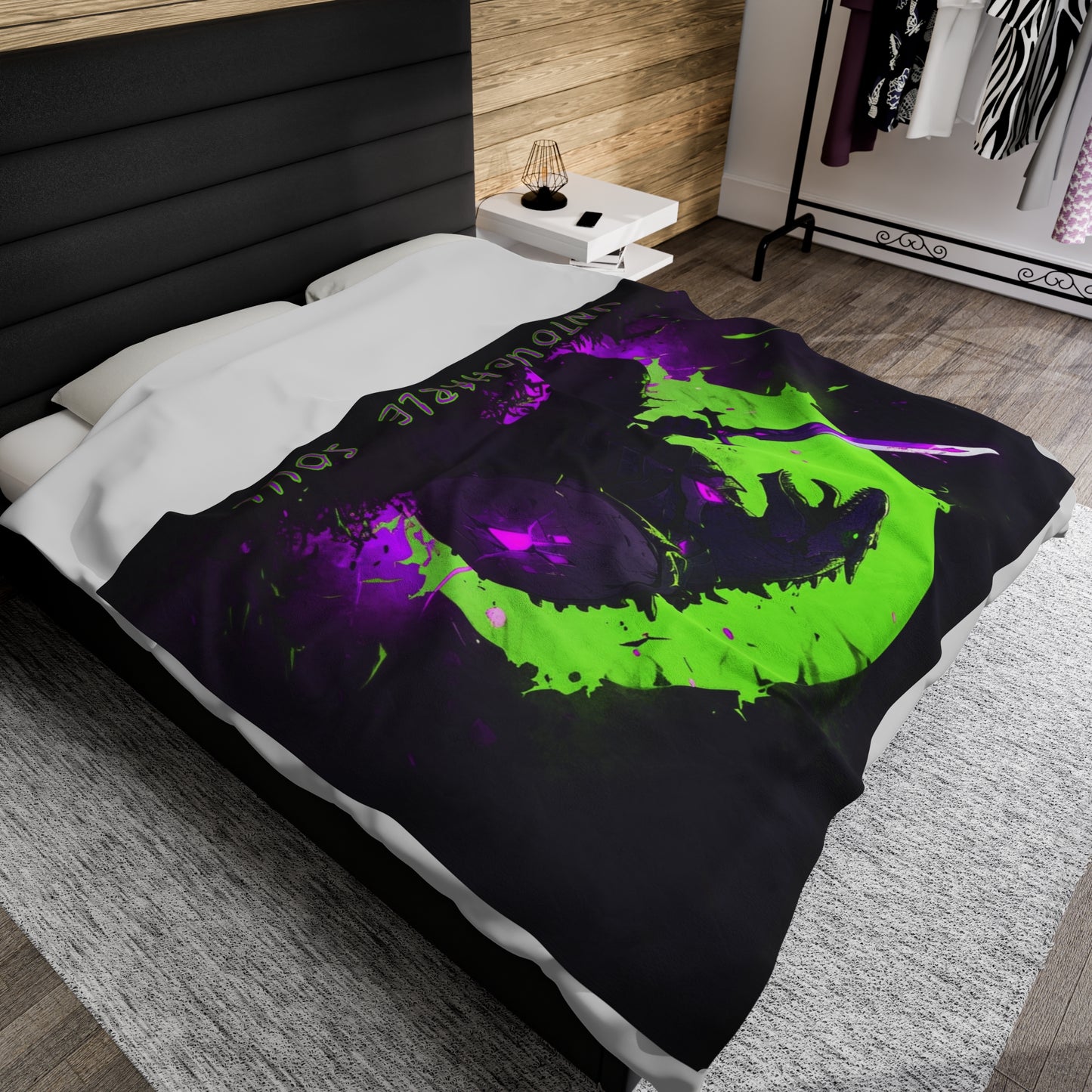 "Untouchable Soul" Plush Blanket