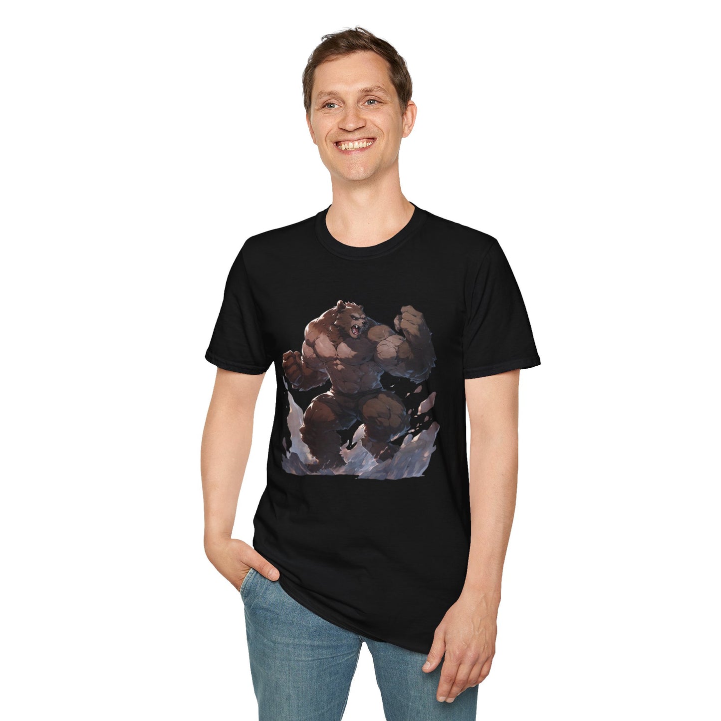 Team Swoll Bear Soft Tee