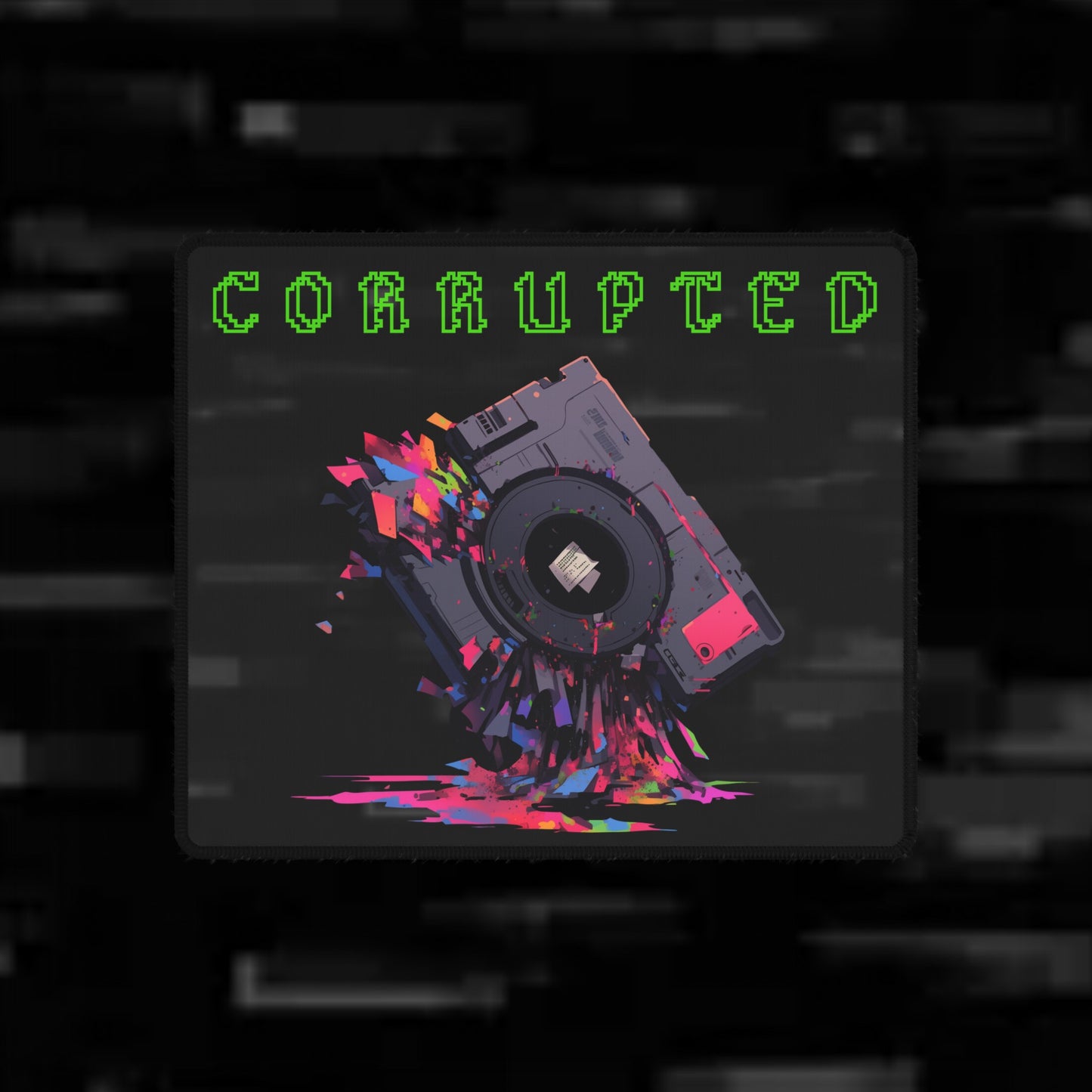 Corrupted Desk Mat