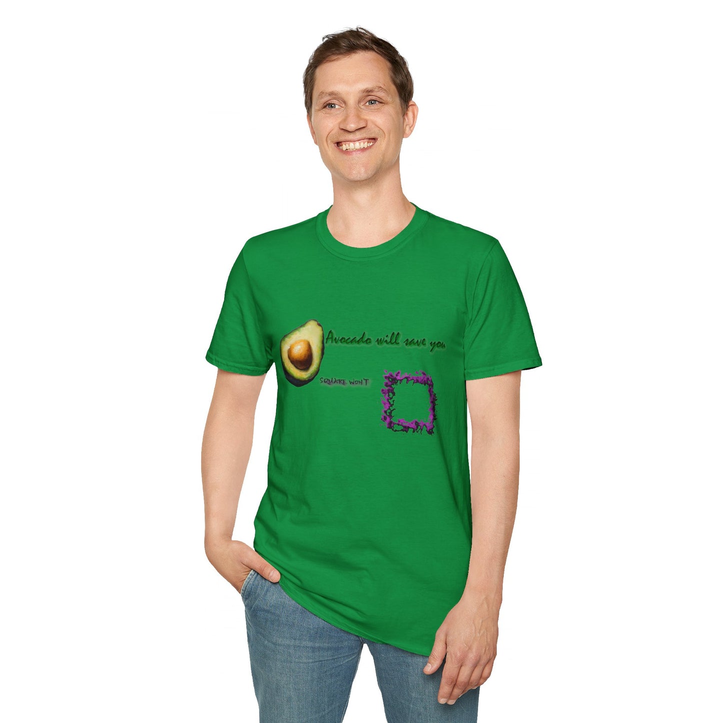 Avocado vs. Square Soft Tee
