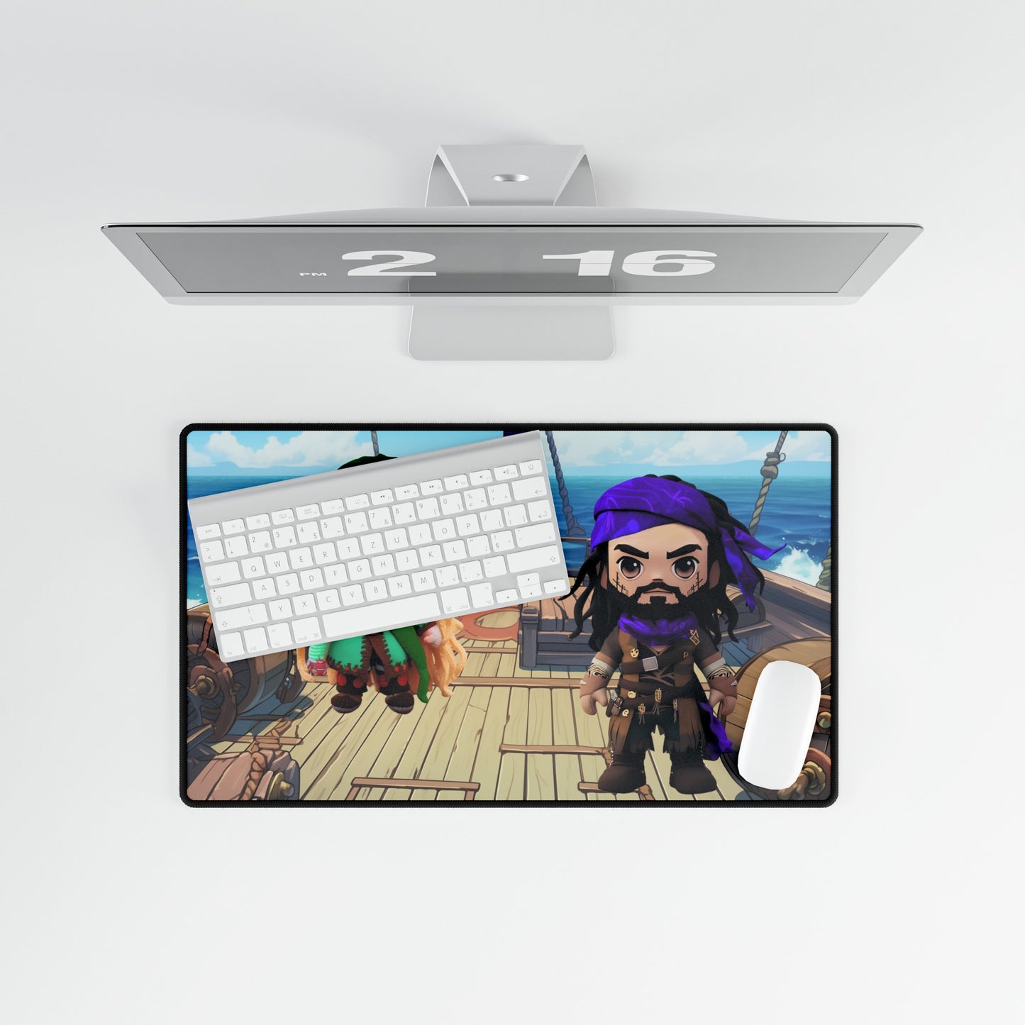 Pirate Toy Bros Desk Mat